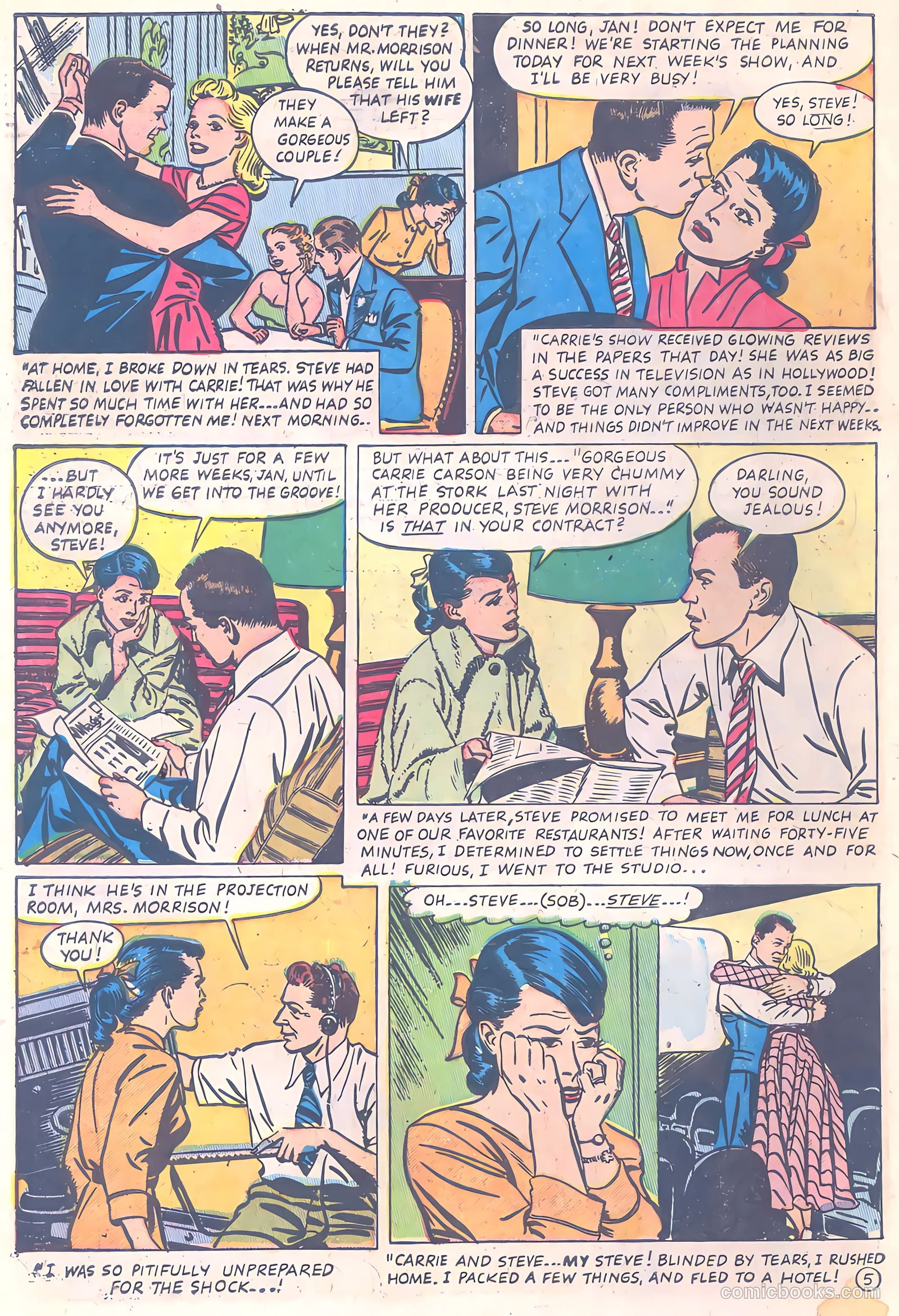 My Real Love #5 (1952) — page 30 of 36