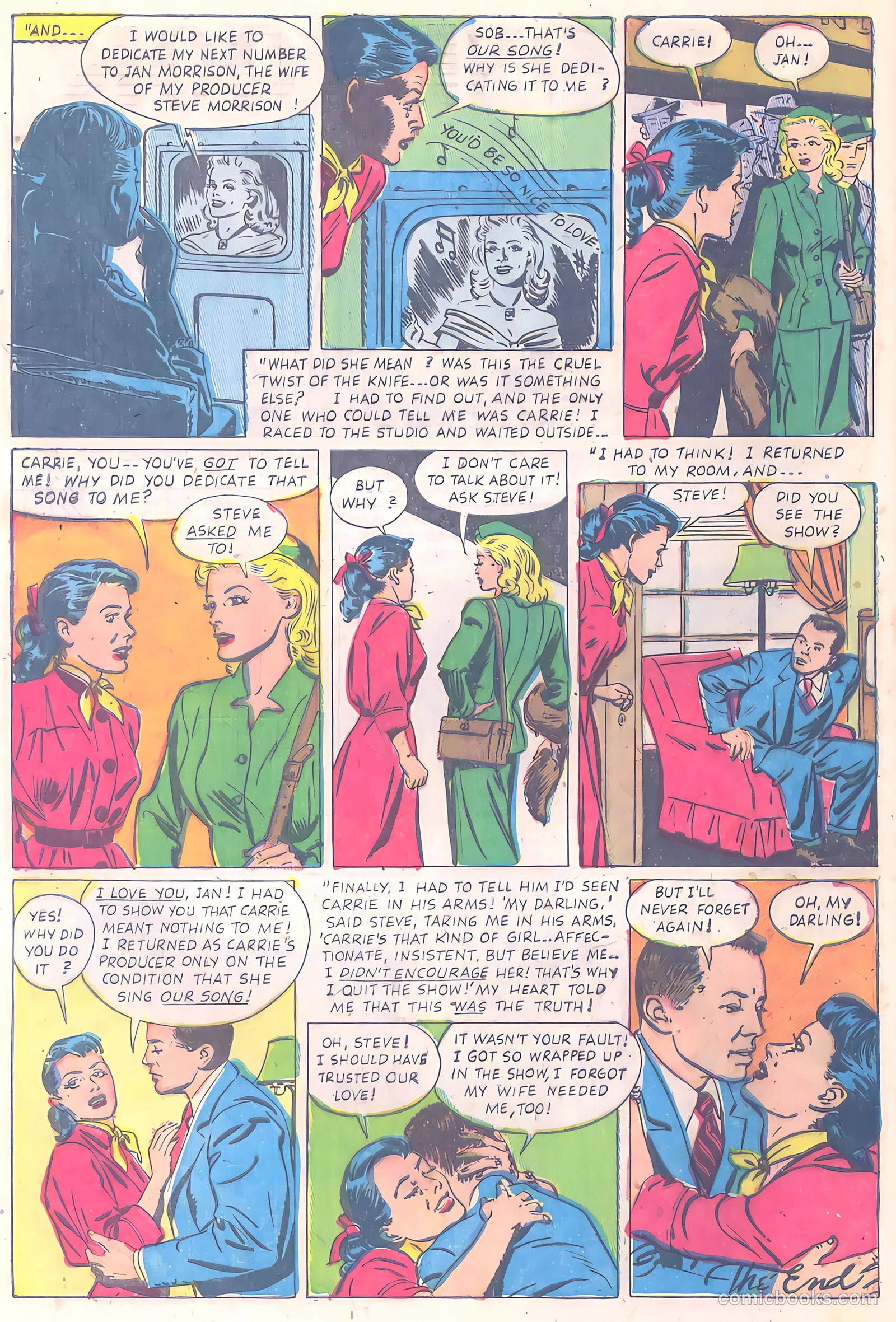 My Real Love #5 (1952) — page 32 of 36