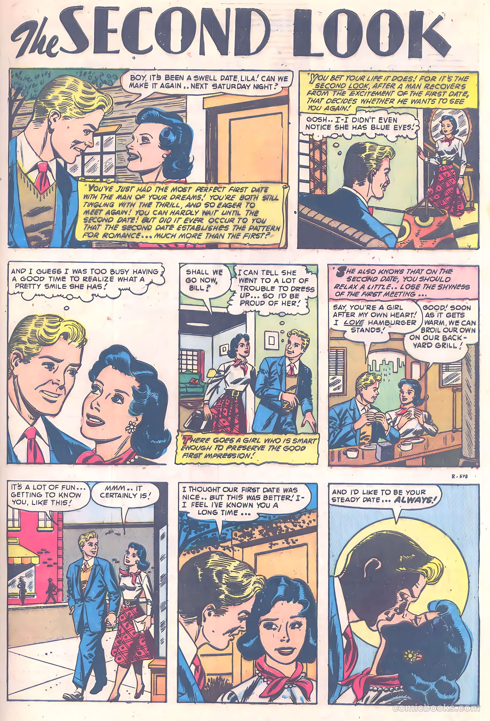 My Real Love #5 (1952) — page 33 of 36