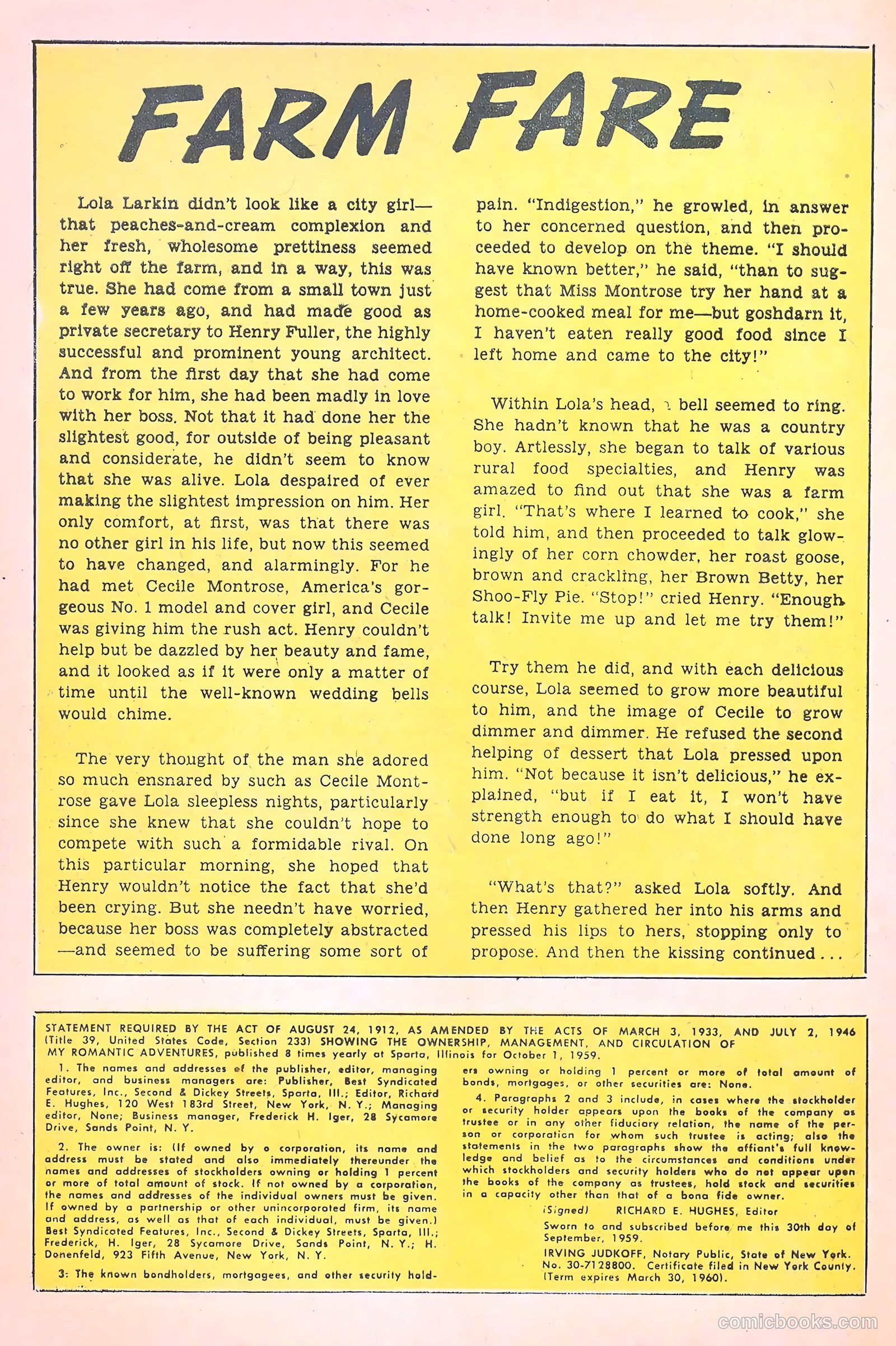 My Romantic Adventures #110 (1960) — page 18 of 36