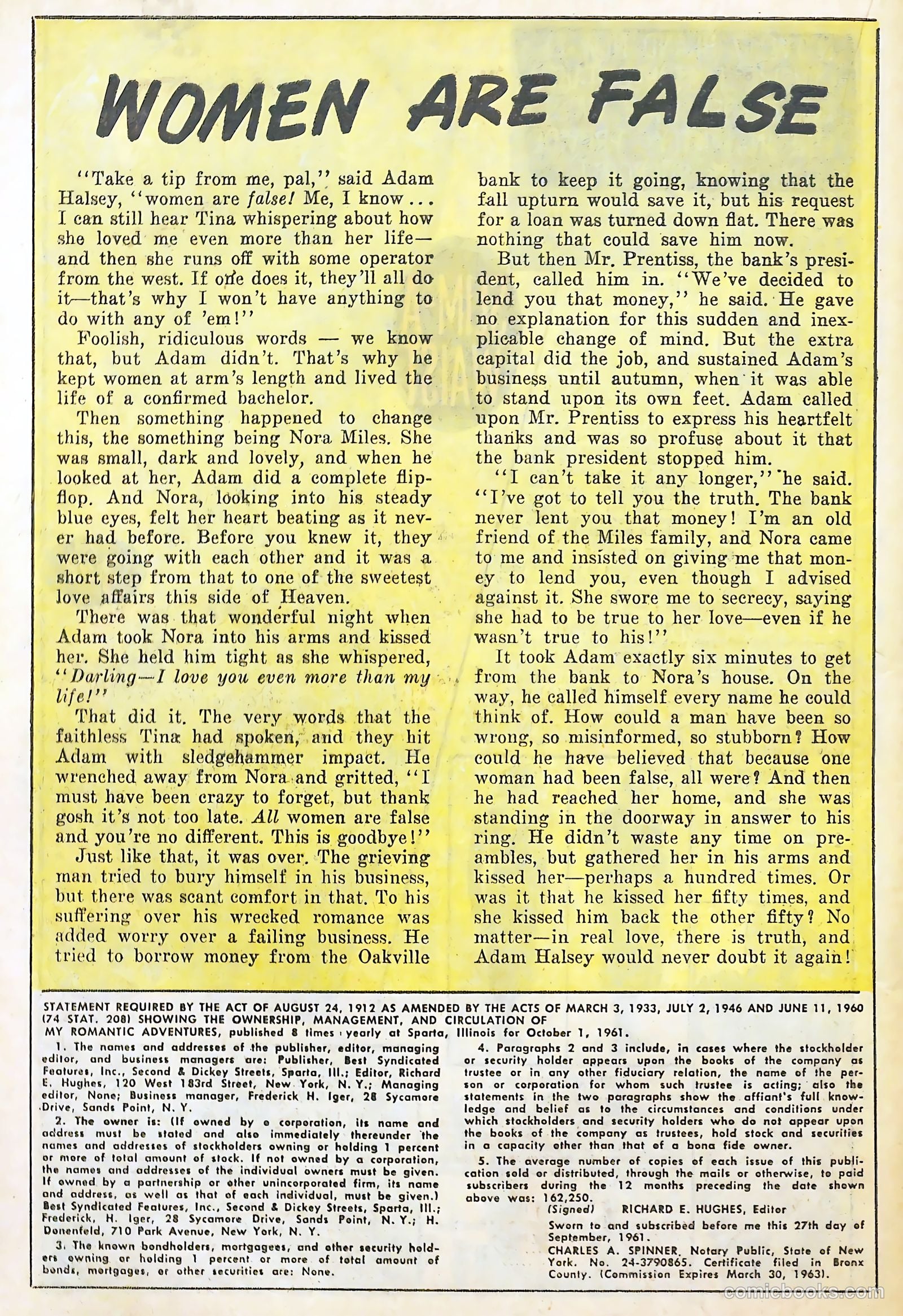 My Romantic Adventures #122 (1962) — page 18 of 36