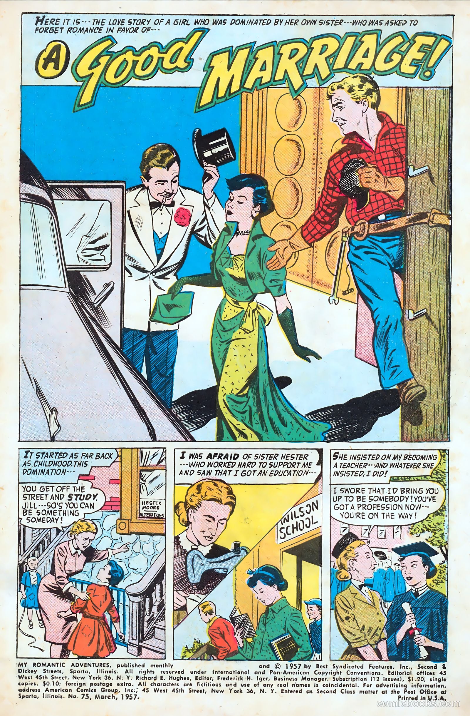 My Romantic Adventures #75 (1957) — page 3 of 36