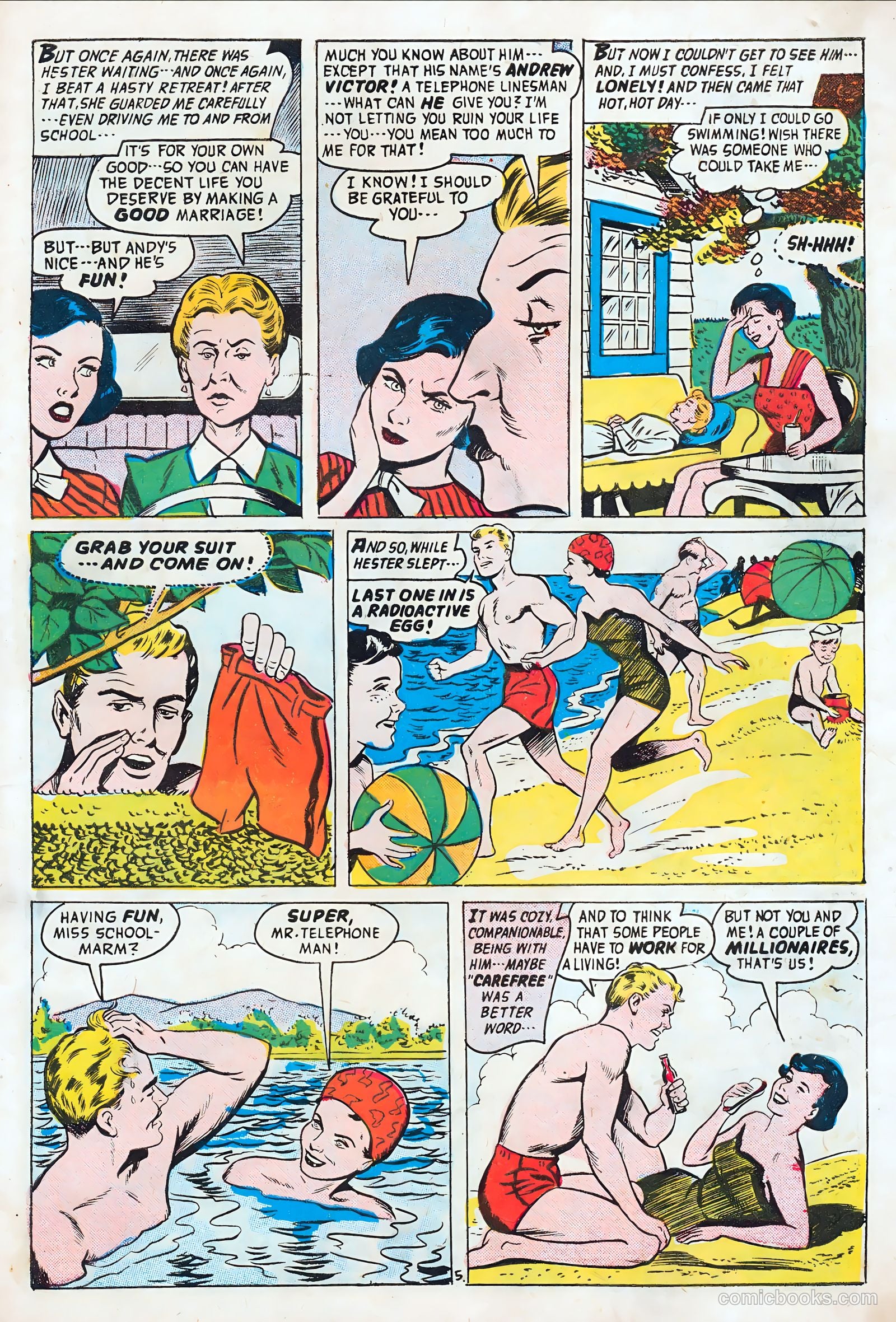 My Romantic Adventures #75 (1957) — page 7 of 36