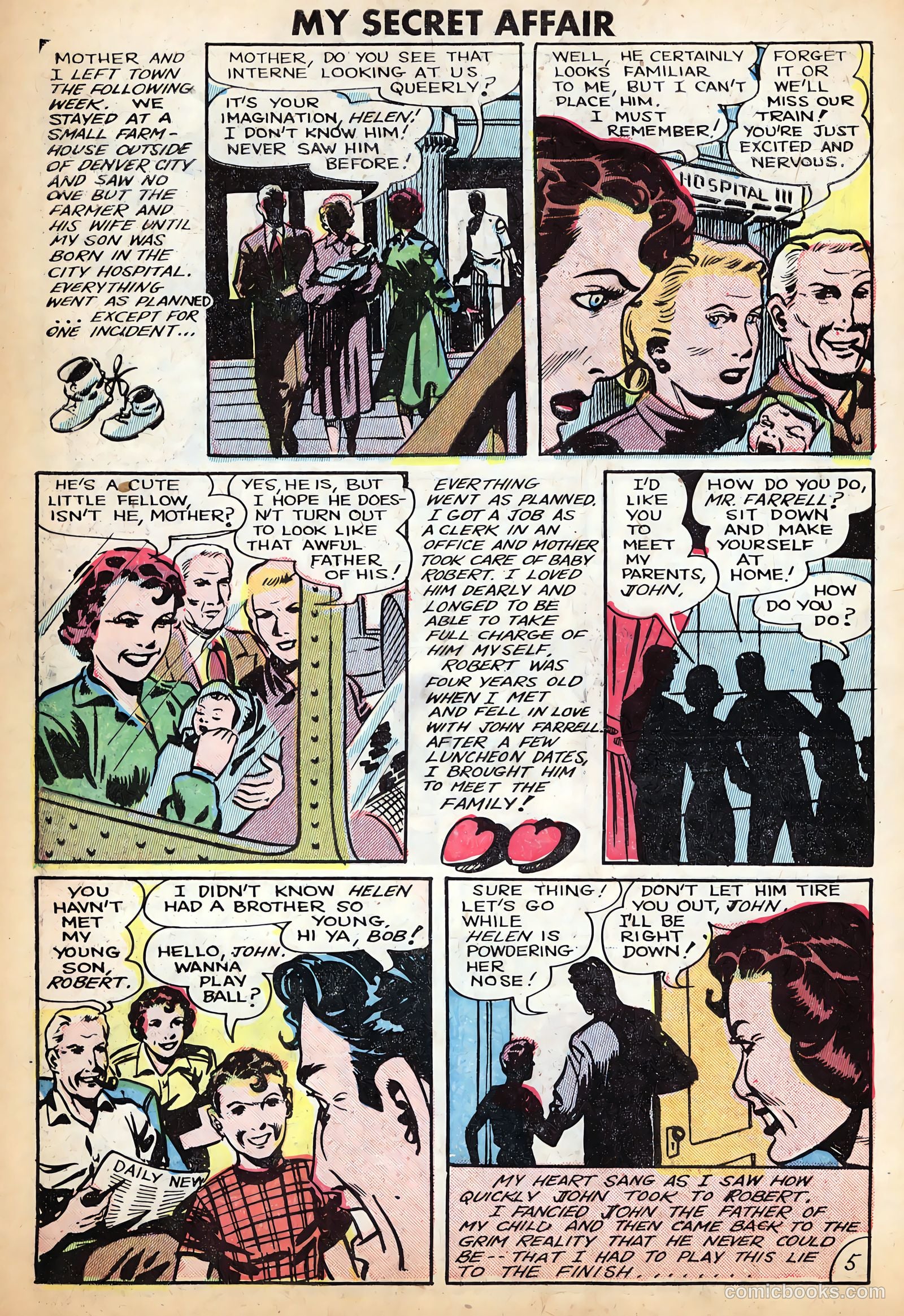My Secret Affair #2 (1950) — page 6 of 36