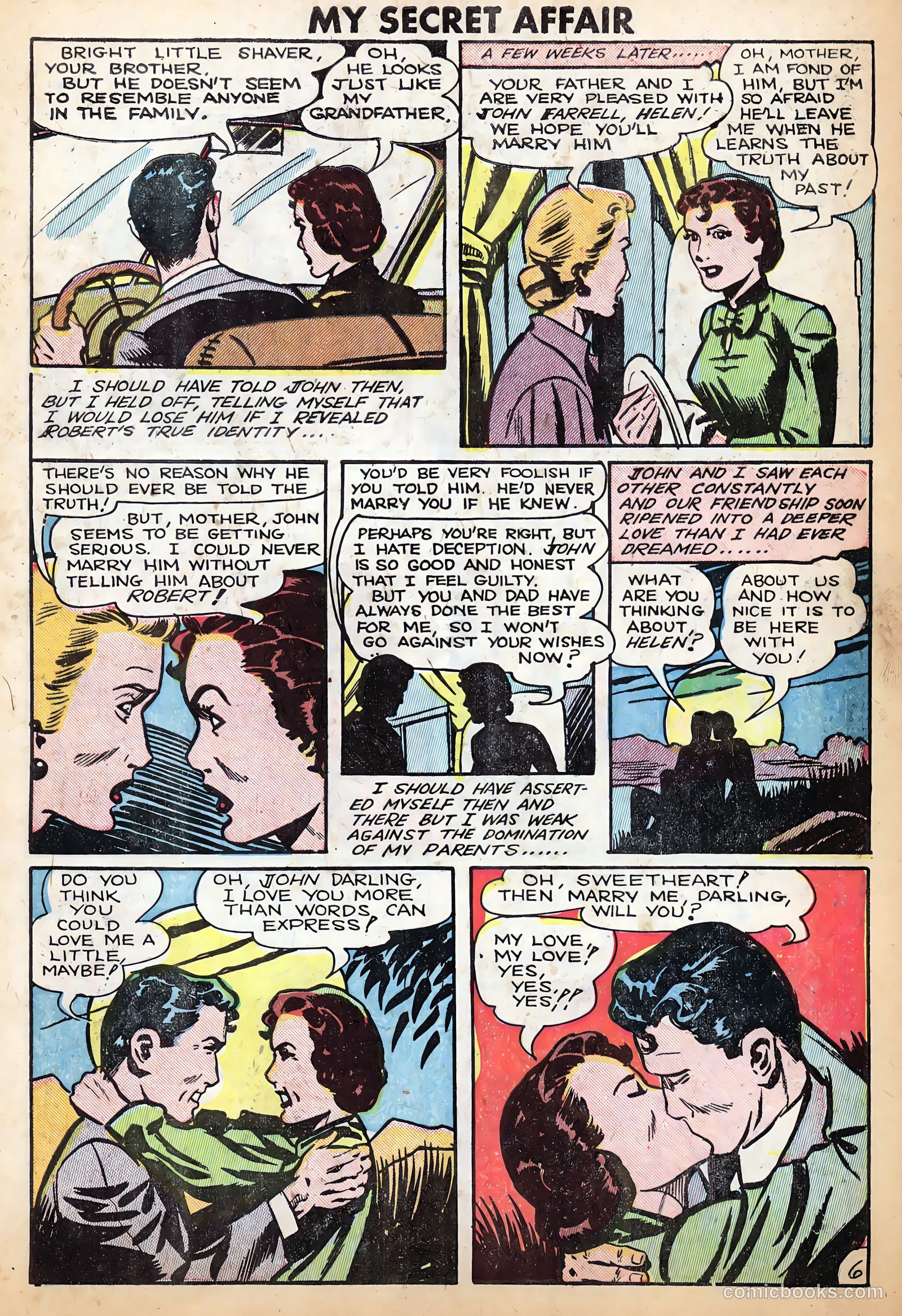 My Secret Affair #2 (1950) — page 7 of 36