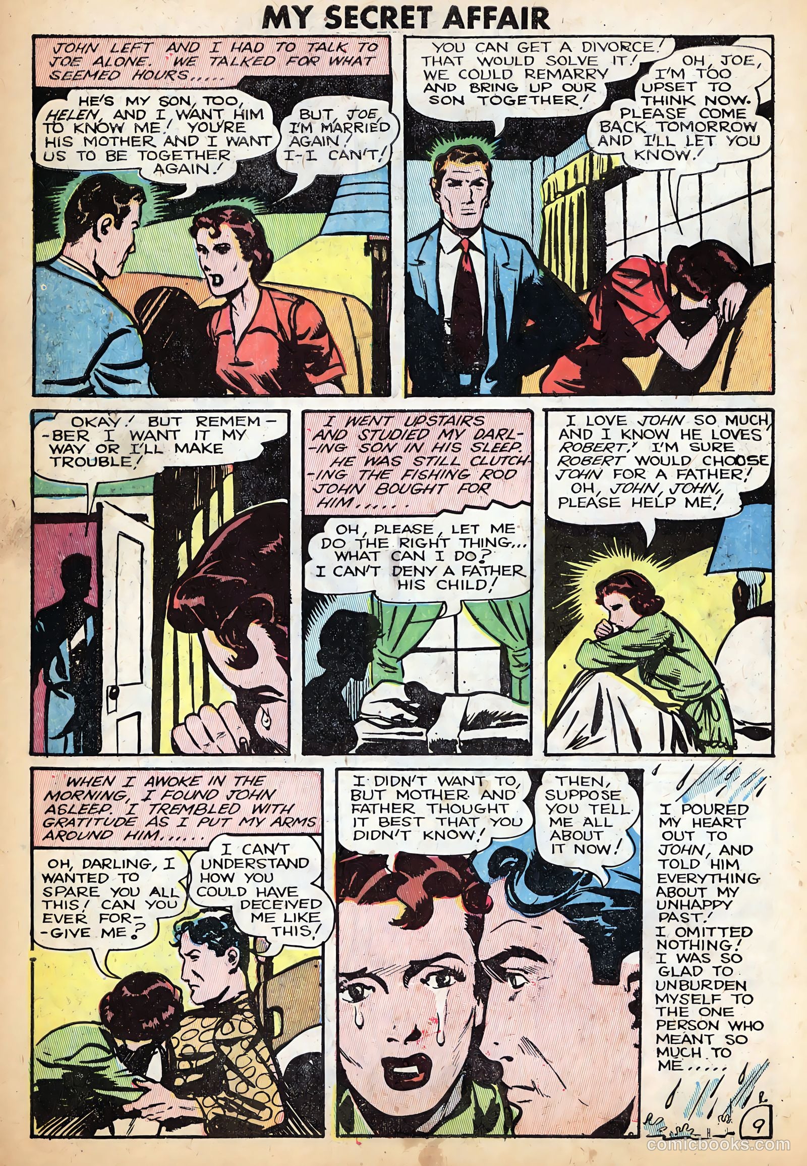 My Secret Affair #2 (1950) — page 10 of 36