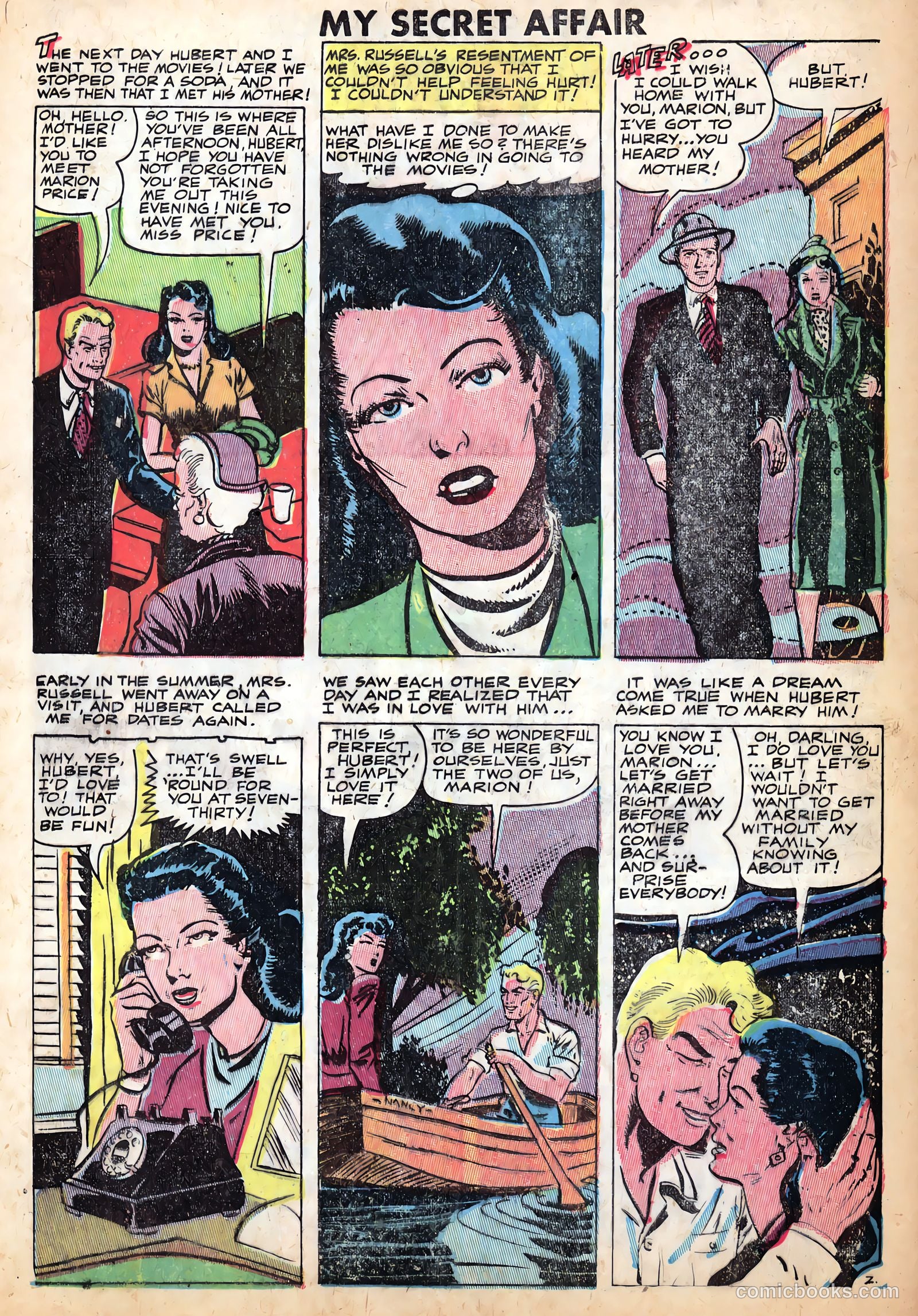 My Secret Affair #2 (1950) — page 13 of 36