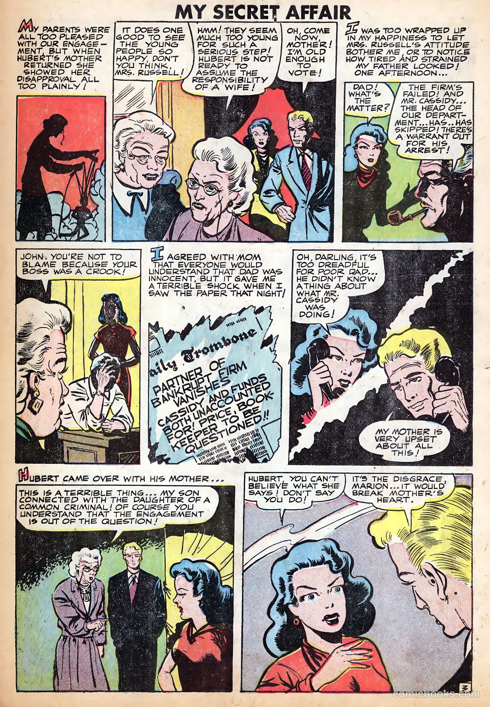 My Secret Affair #2 (1950) — page 14 of 36
