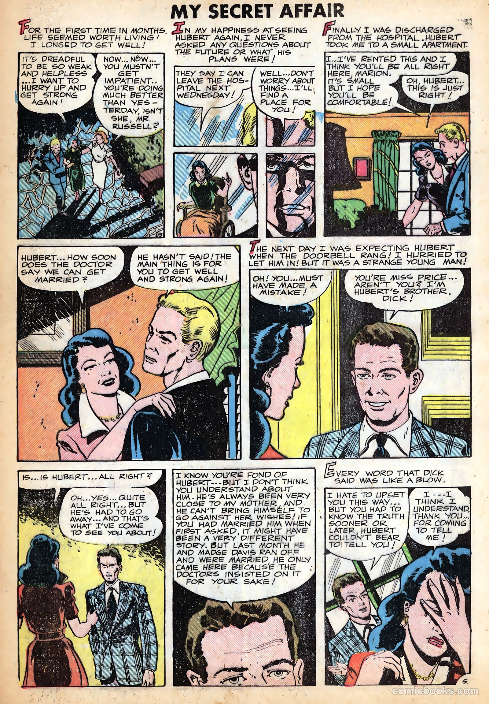 My Secret Affair #2 (1950) — page 16 of 36