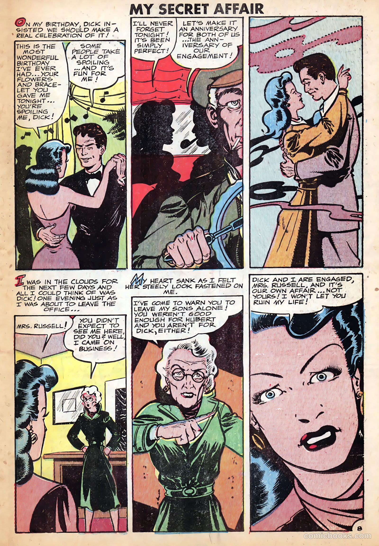 My Secret Affair #2 (1950) — page 19 of 36