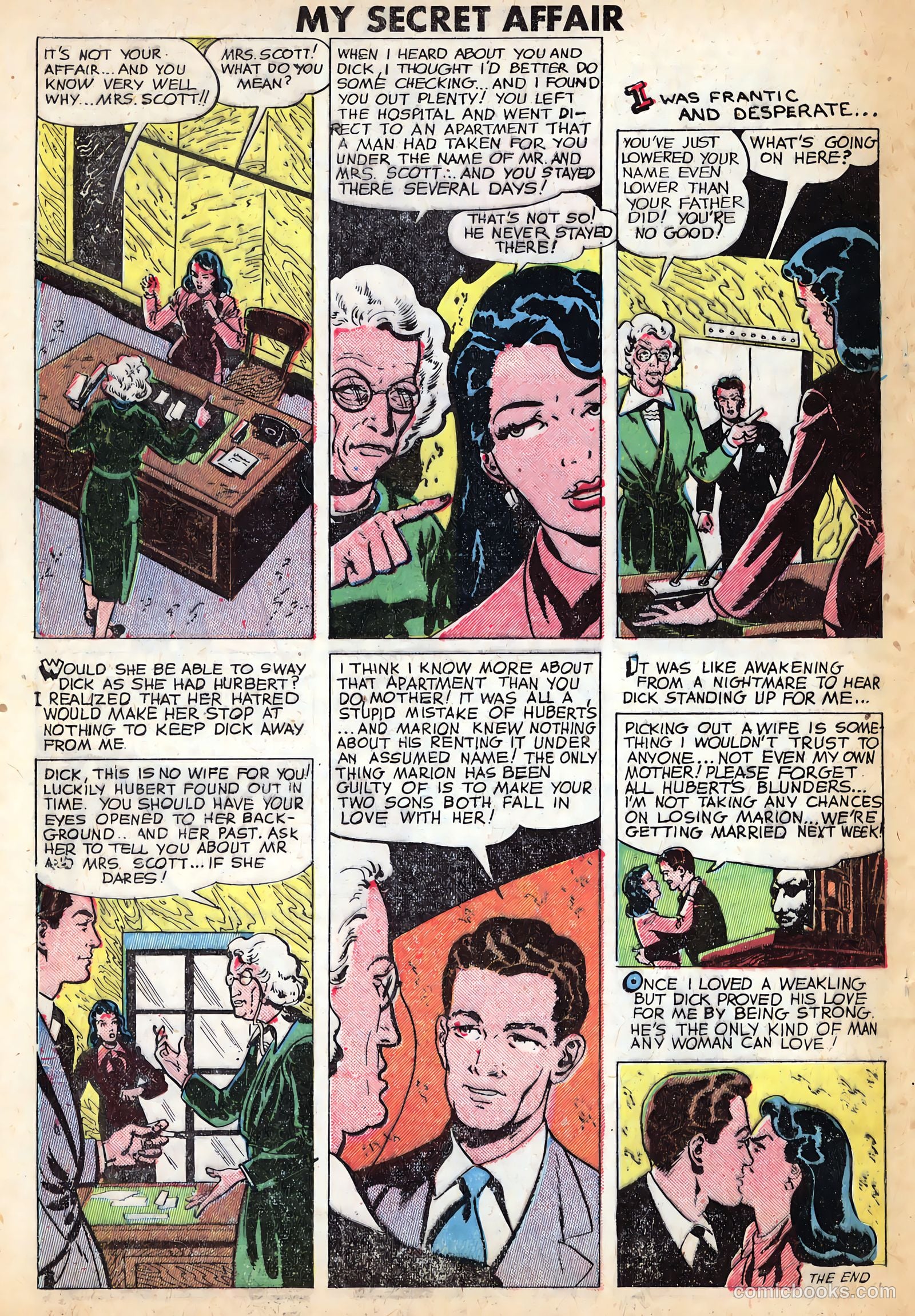 My Secret Affair #2 (1950) — page 20 of 36