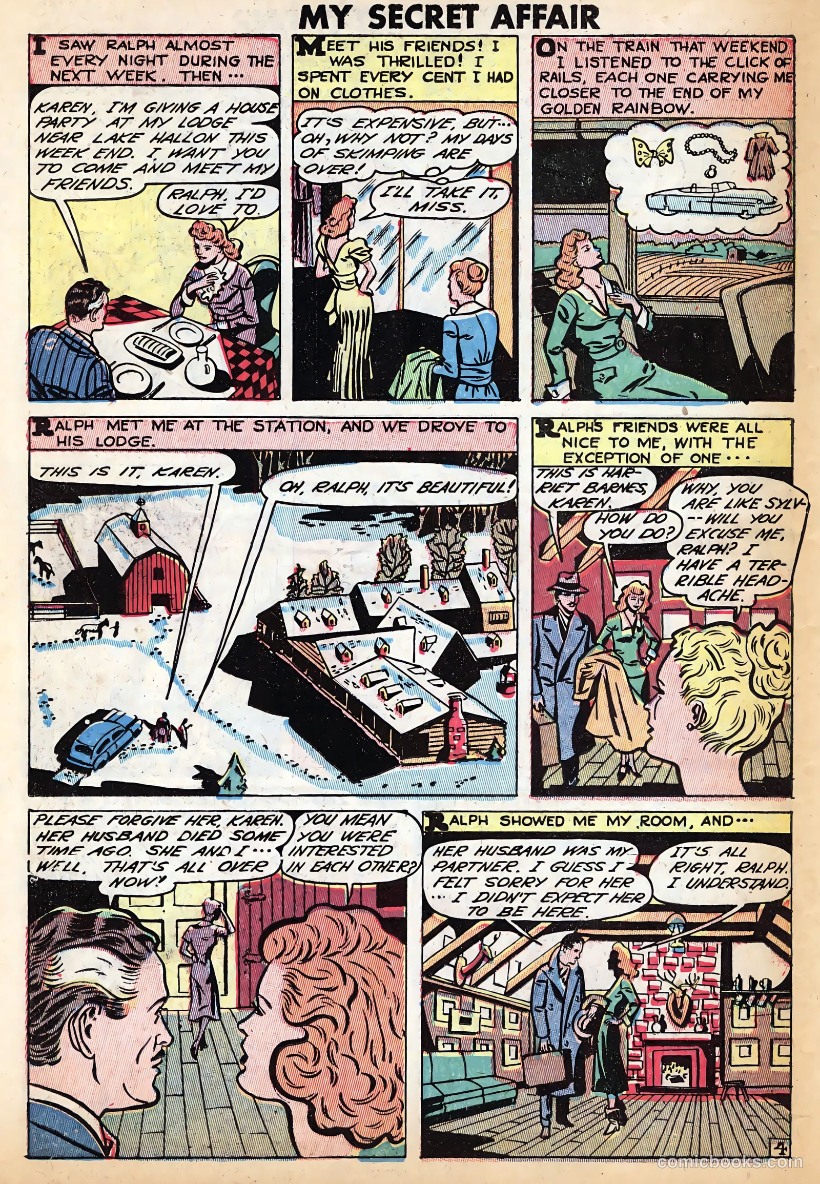 My Secret Affair #2 (1950) — page 26 of 36