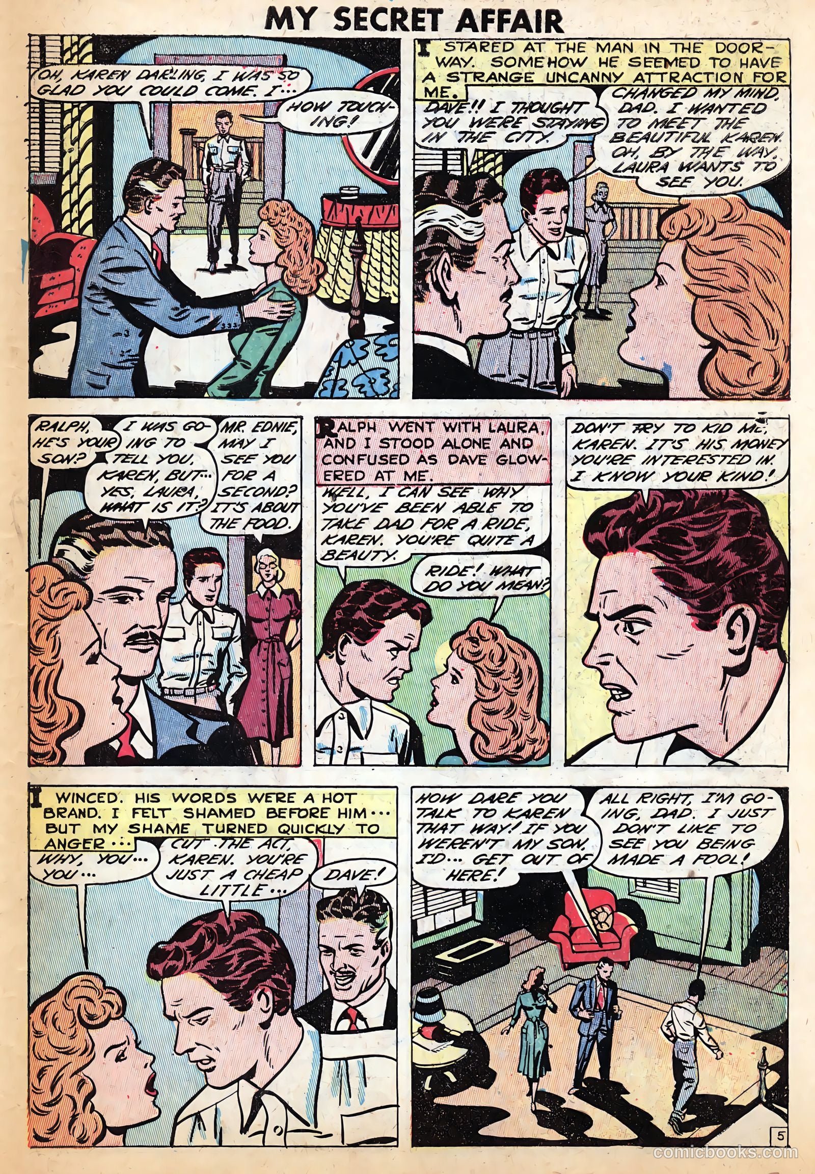 My Secret Affair #2 (1950) — page 27 of 36