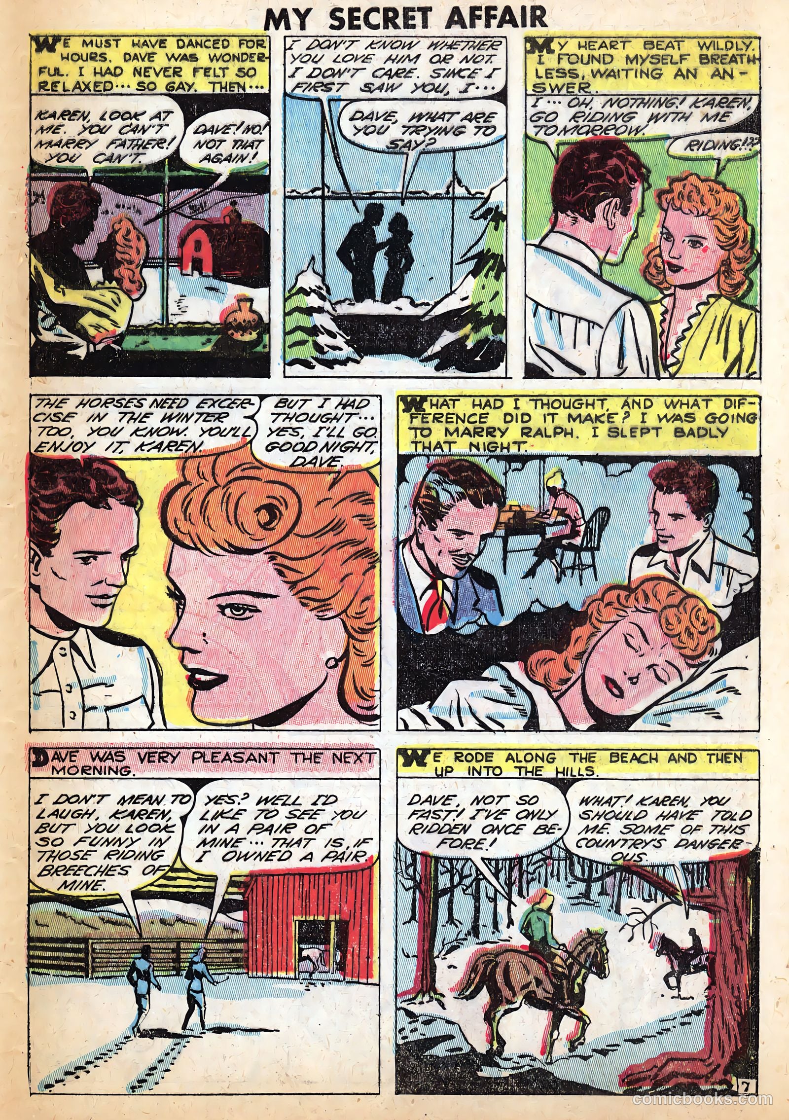 My Secret Affair #2 (1950) — page 29 of 36