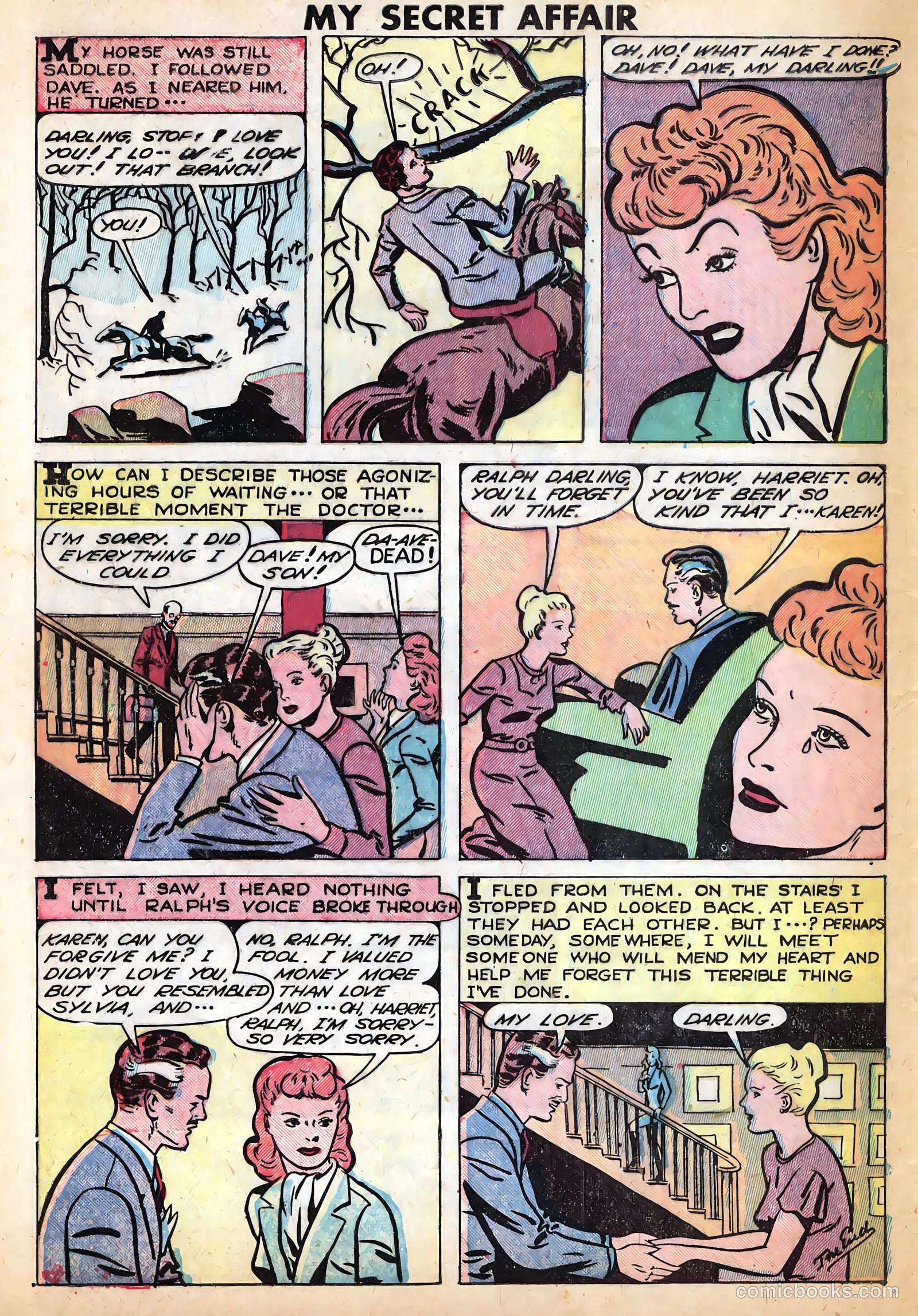My Secret Affair #2 (1950) — page 32 of 36
