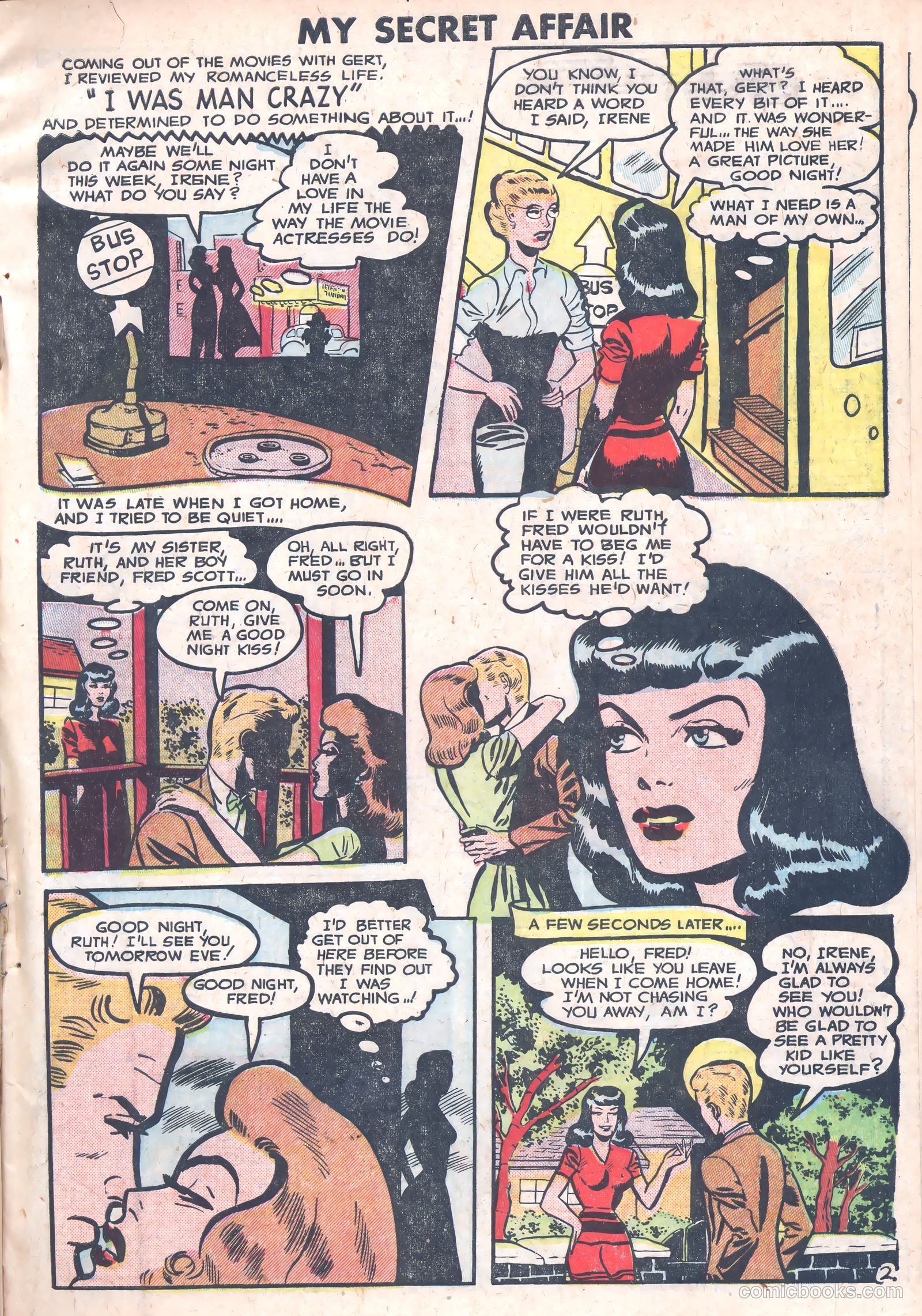 My Secret Affair #3 (1950) — page 2 of 35