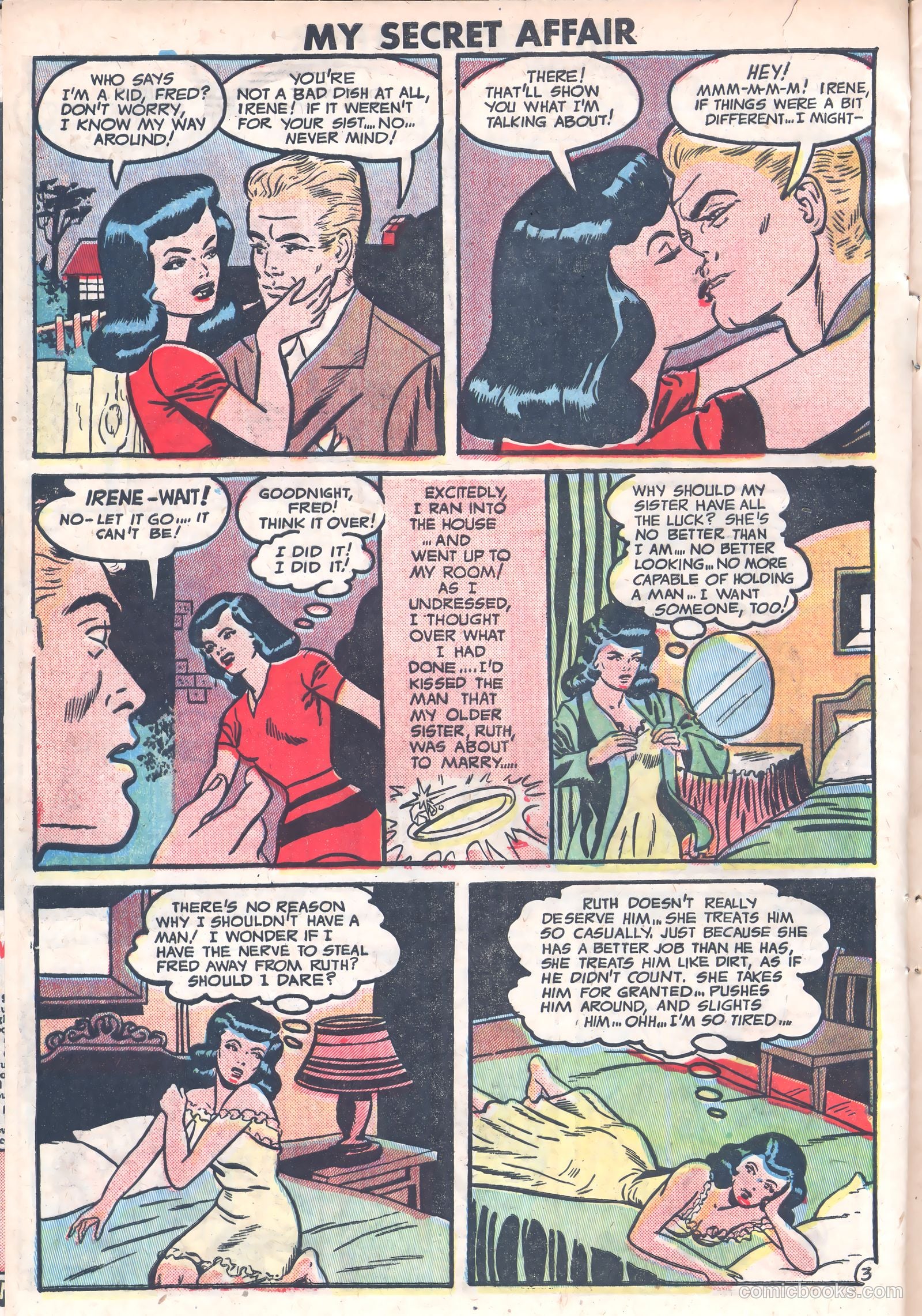 My Secret Affair #3 (1950) — page 3 of 35