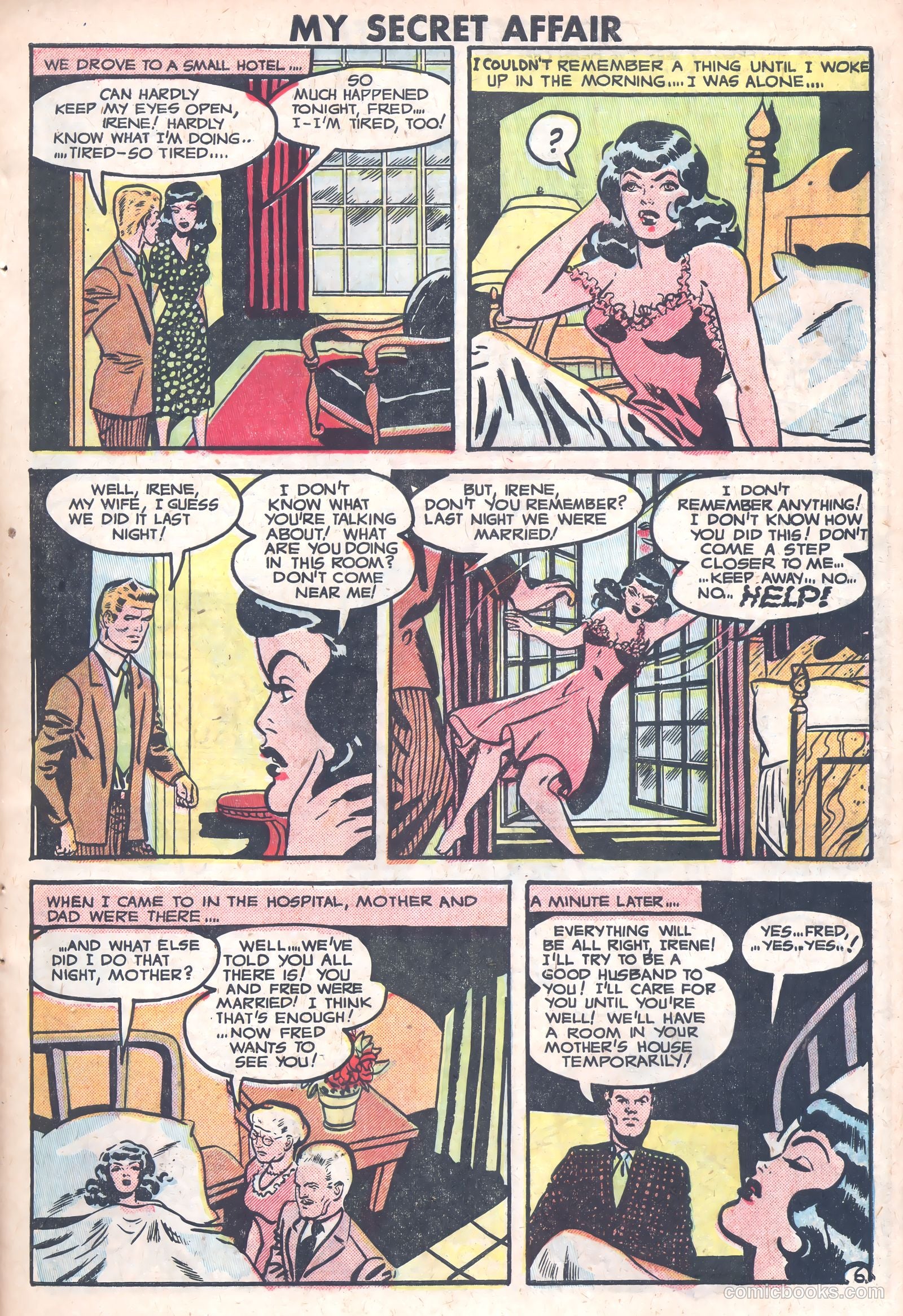 My Secret Affair #3 (1950) — page 6 of 35
