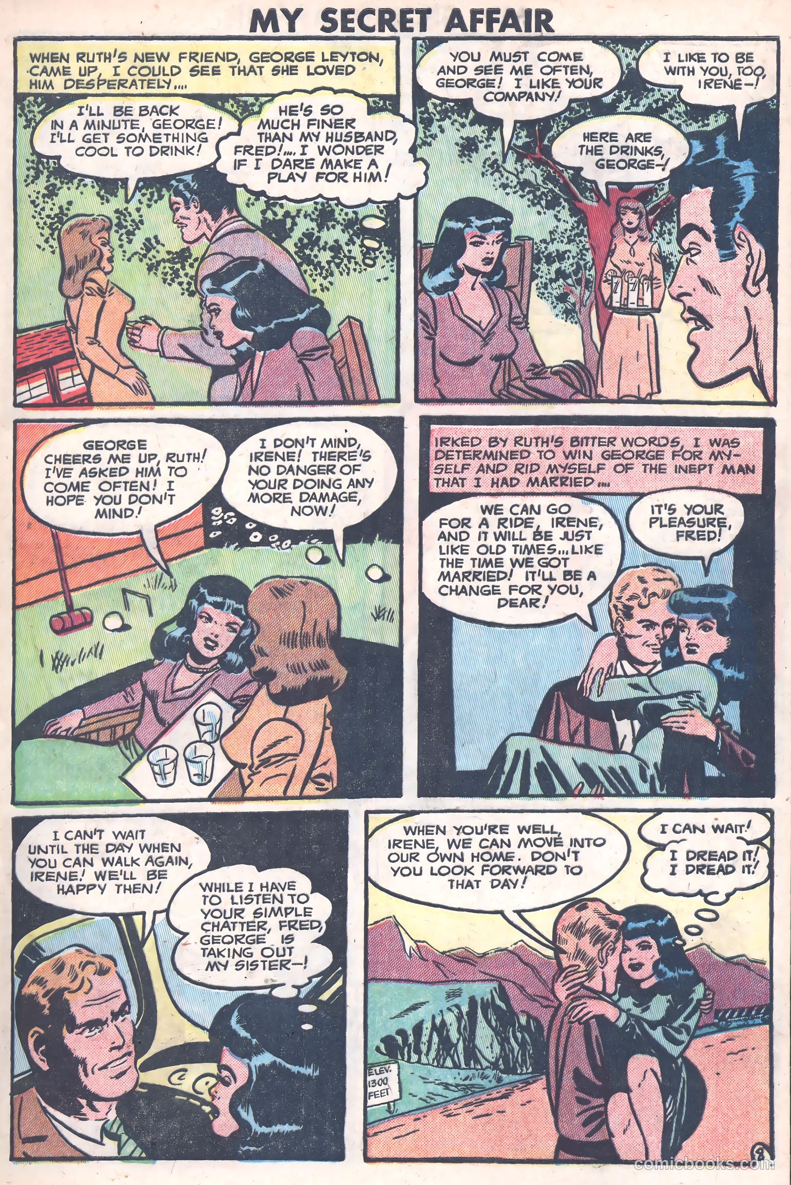 My Secret Affair #3 (1950) — page 8 of 35