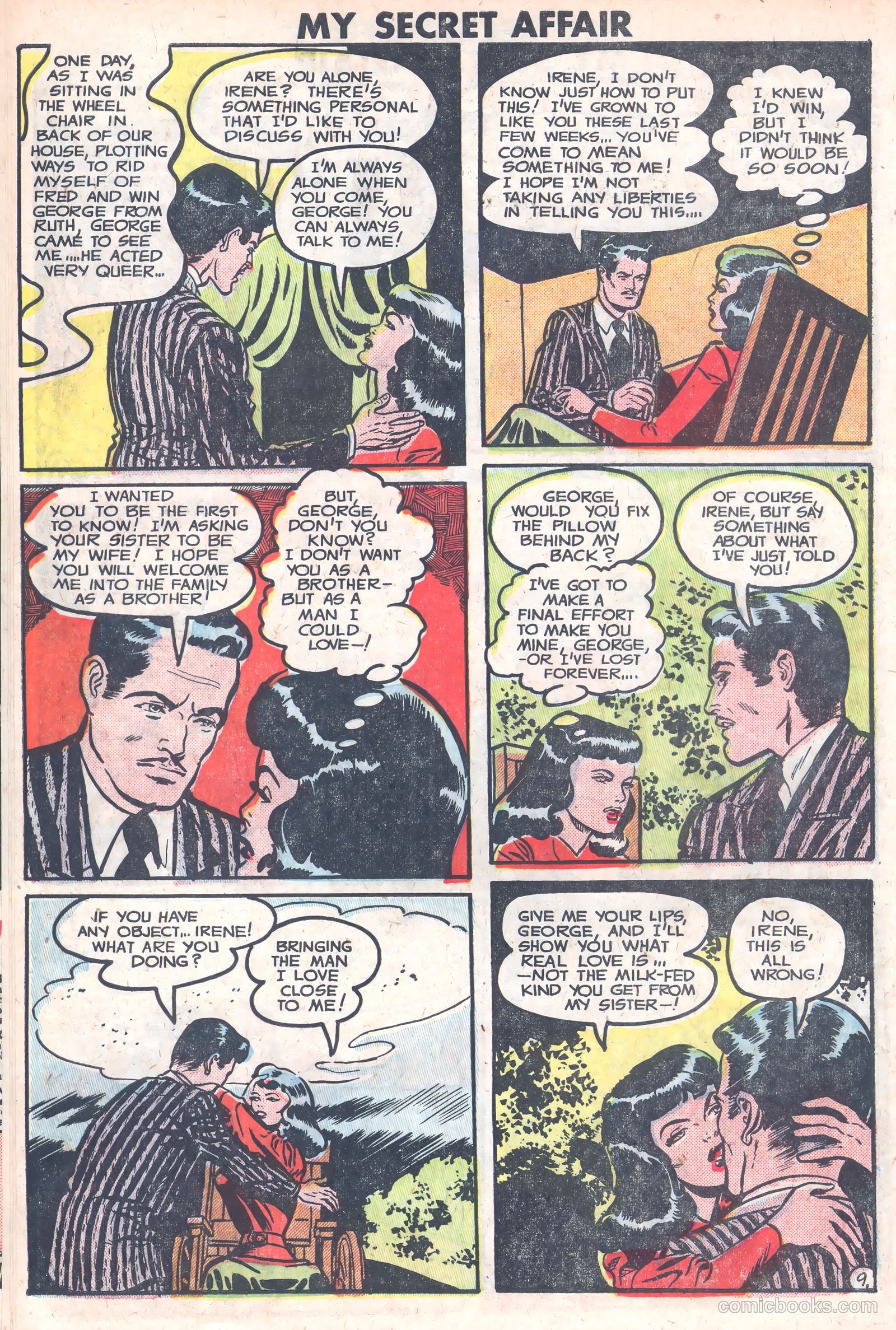 My Secret Affair #3 (1950) — page 9 of 35
