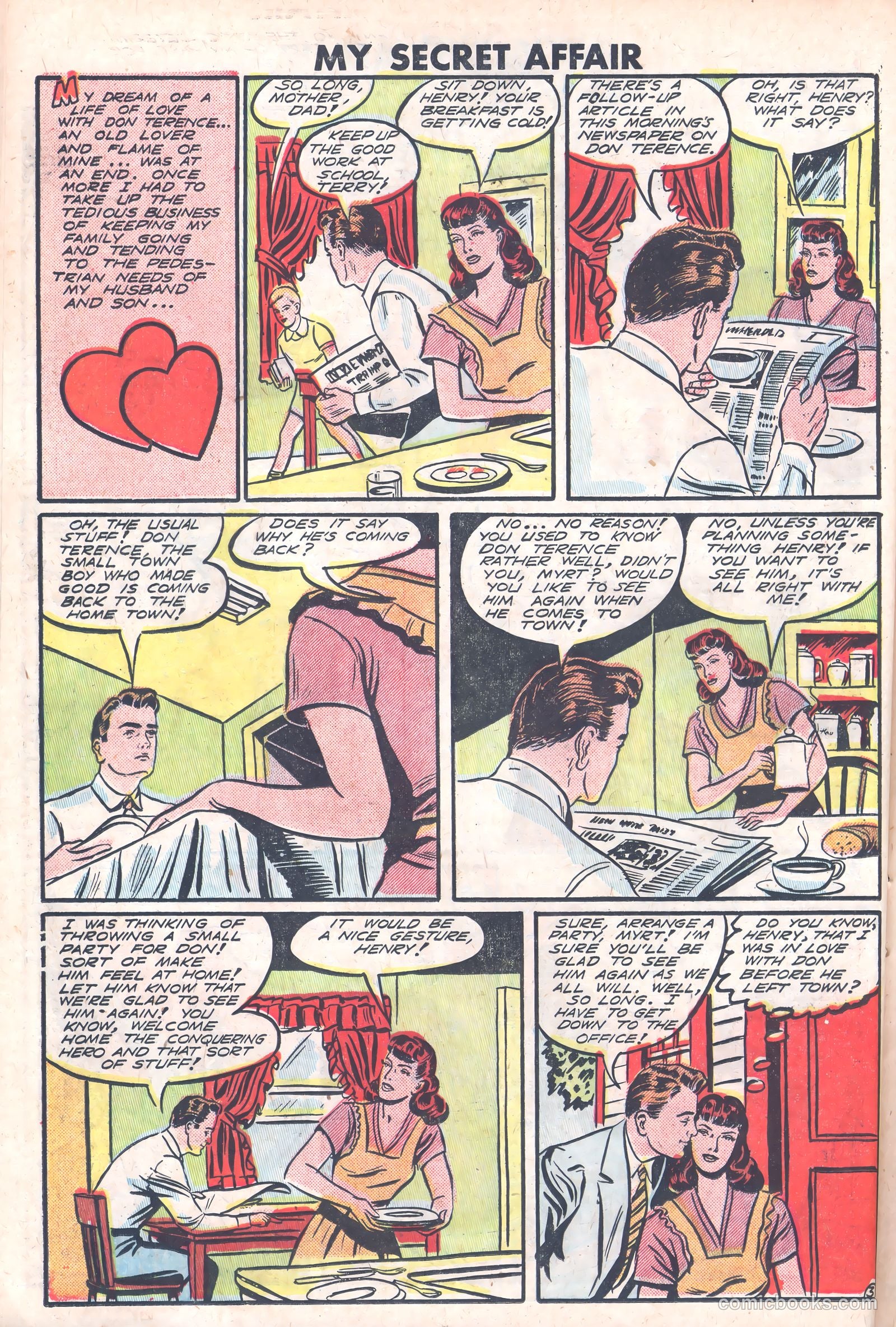 My Secret Affair #3 (1950) — page 13 of 35