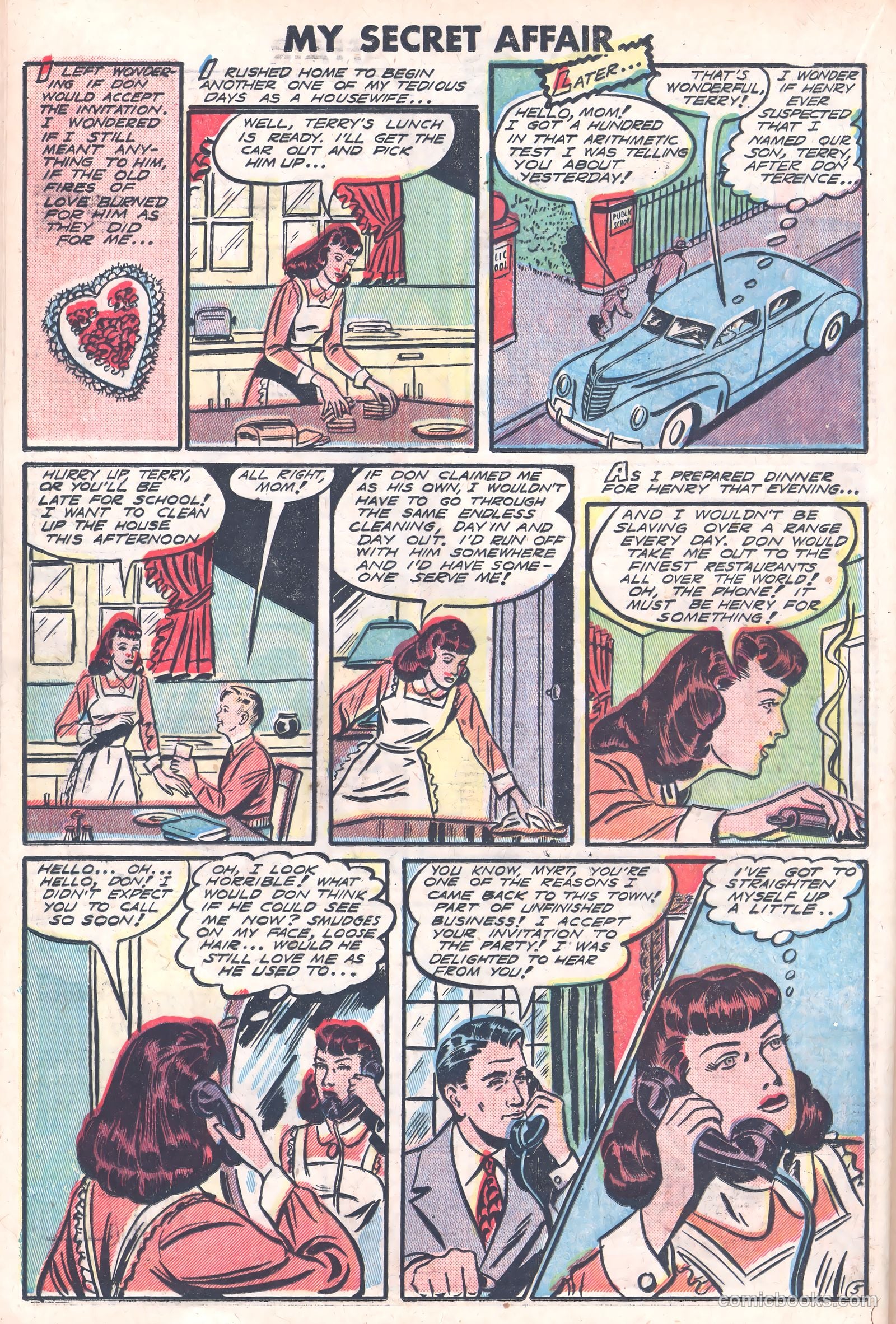 My Secret Affair #3 (1950) — page 15 of 35