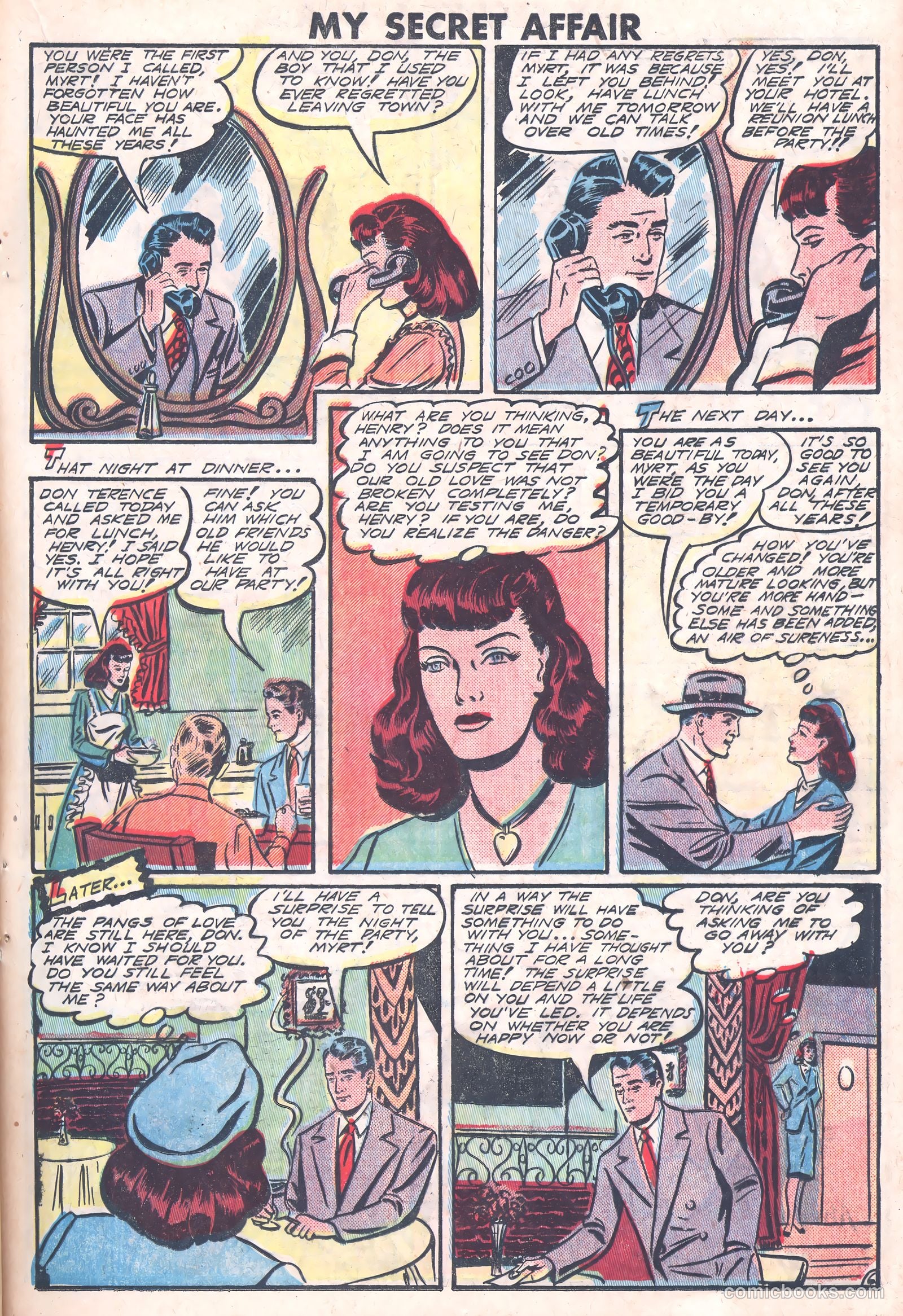 My Secret Affair #3 (1950) — page 16 of 35