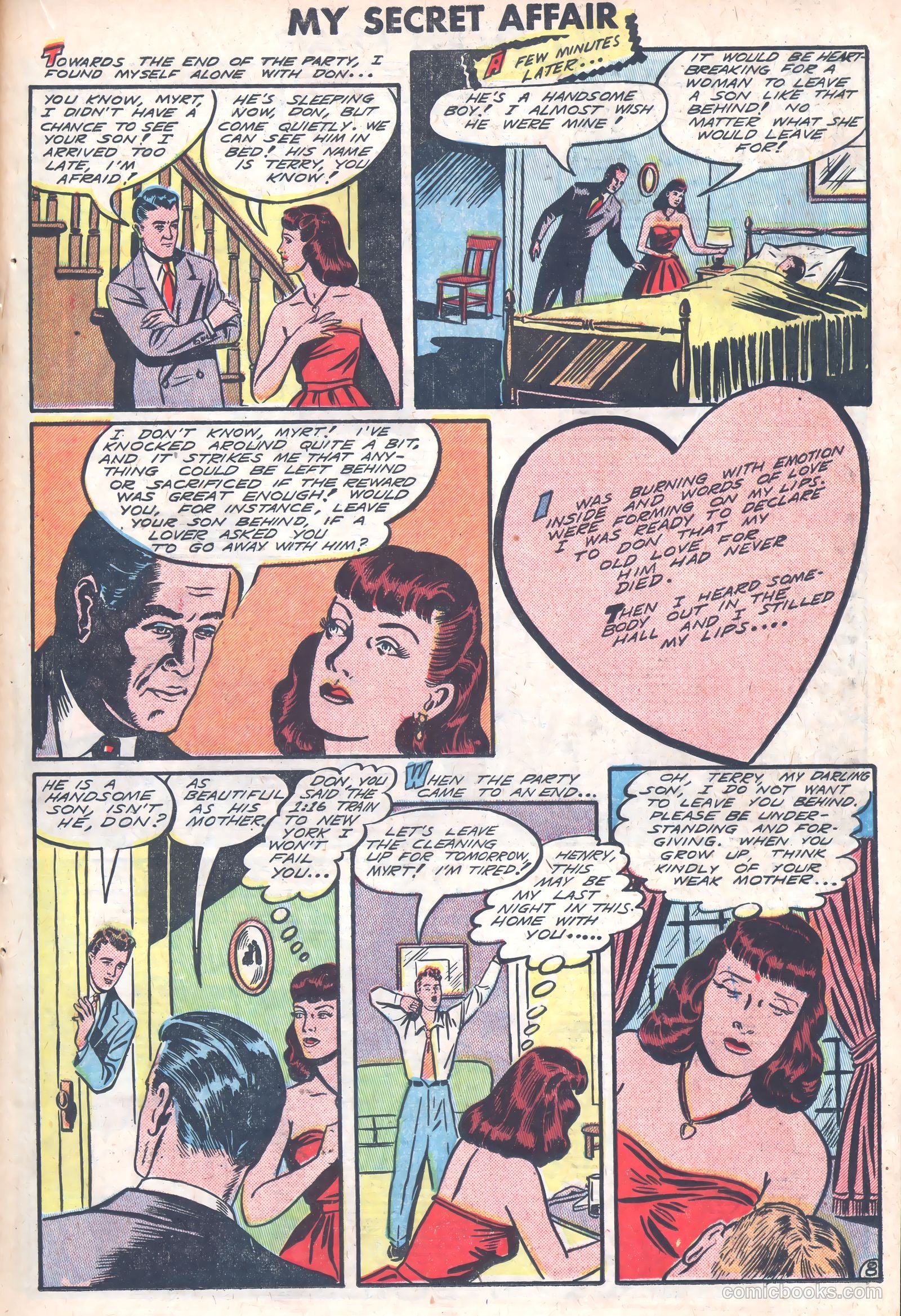 My Secret Affair #3 (1950) — page 18 of 35