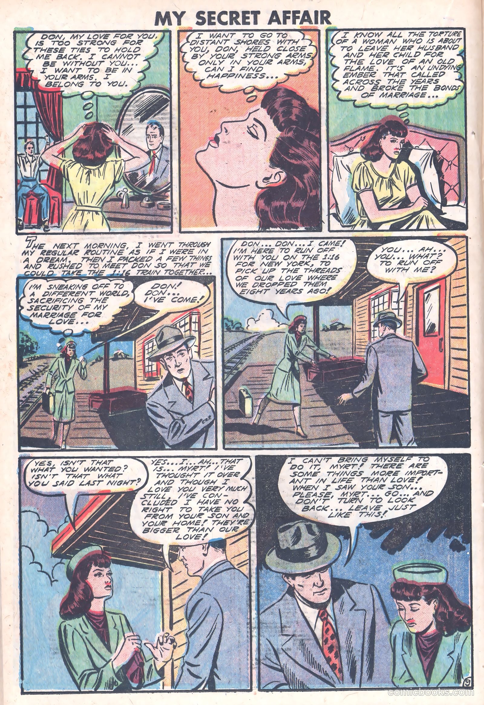 My Secret Affair #3 (1950) — page 19 of 35