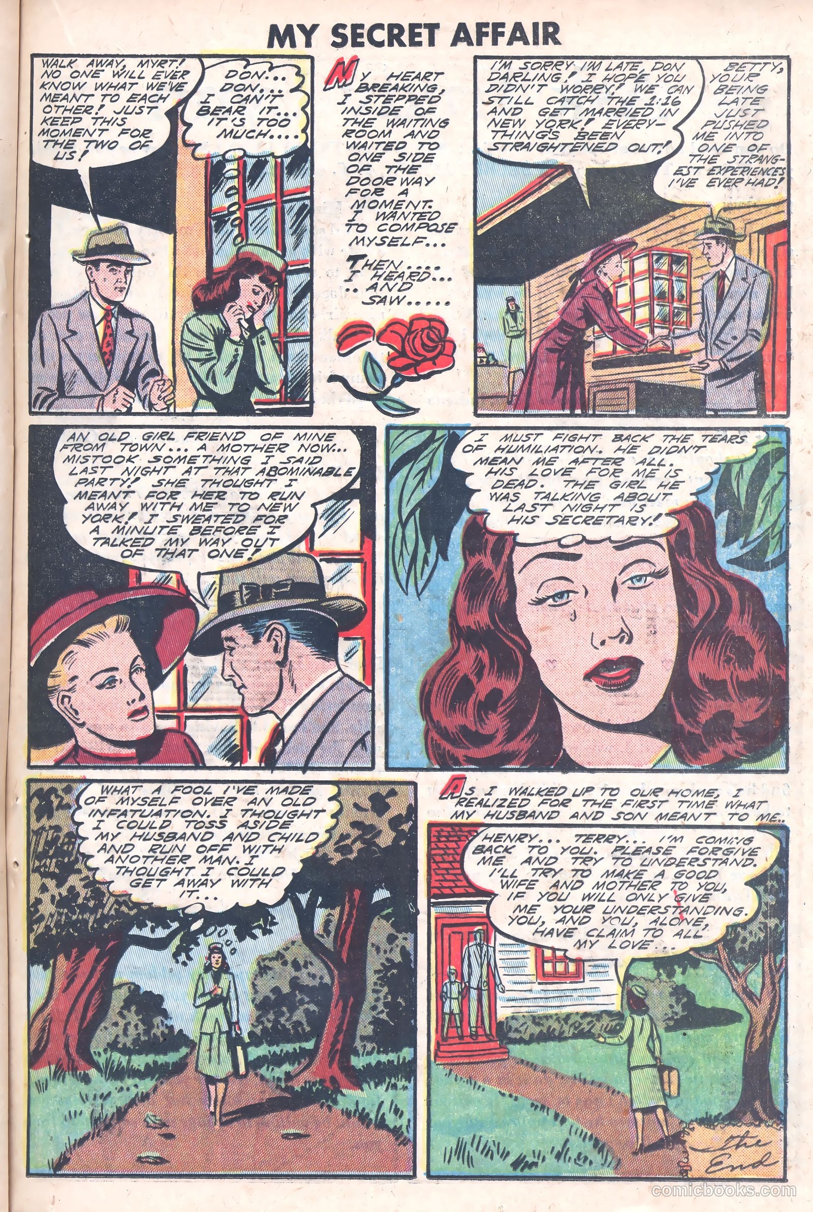 My Secret Affair #3 (1950) — page 20 of 35