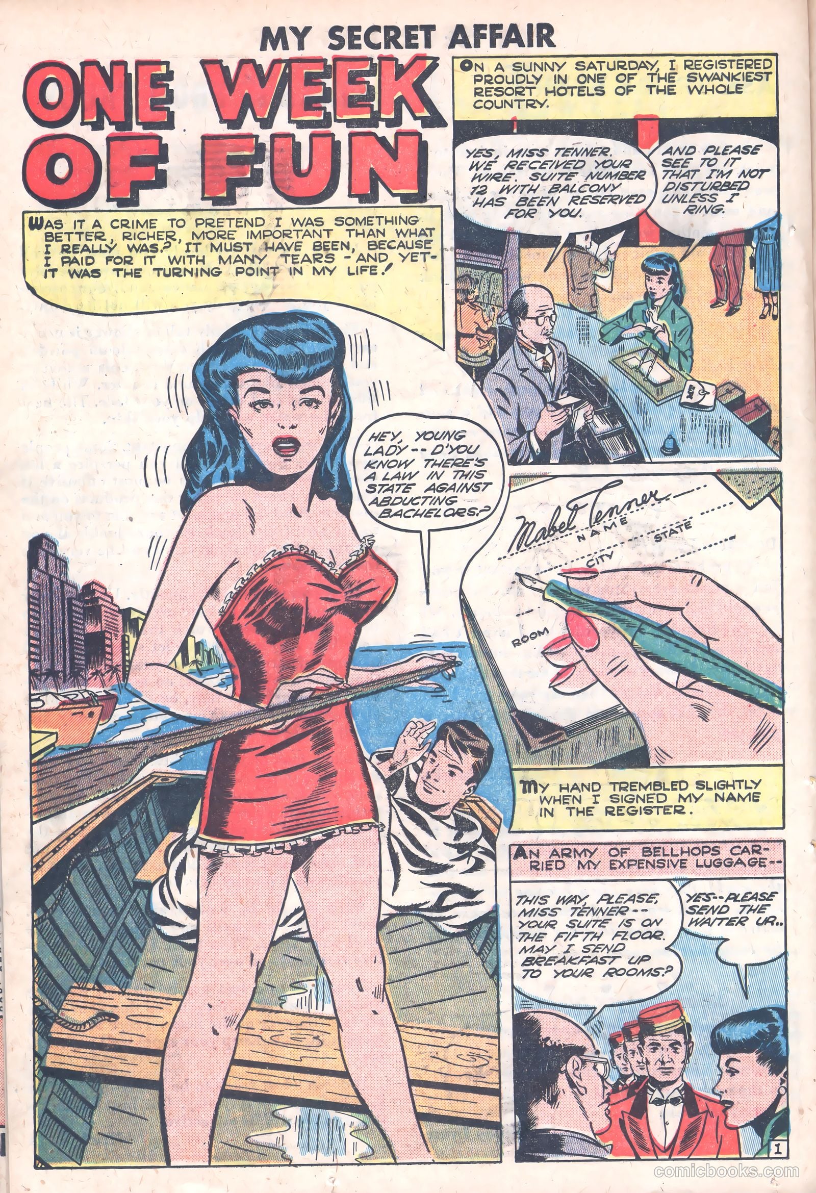 My Secret Affair #3 (1950) — page 23 of 35