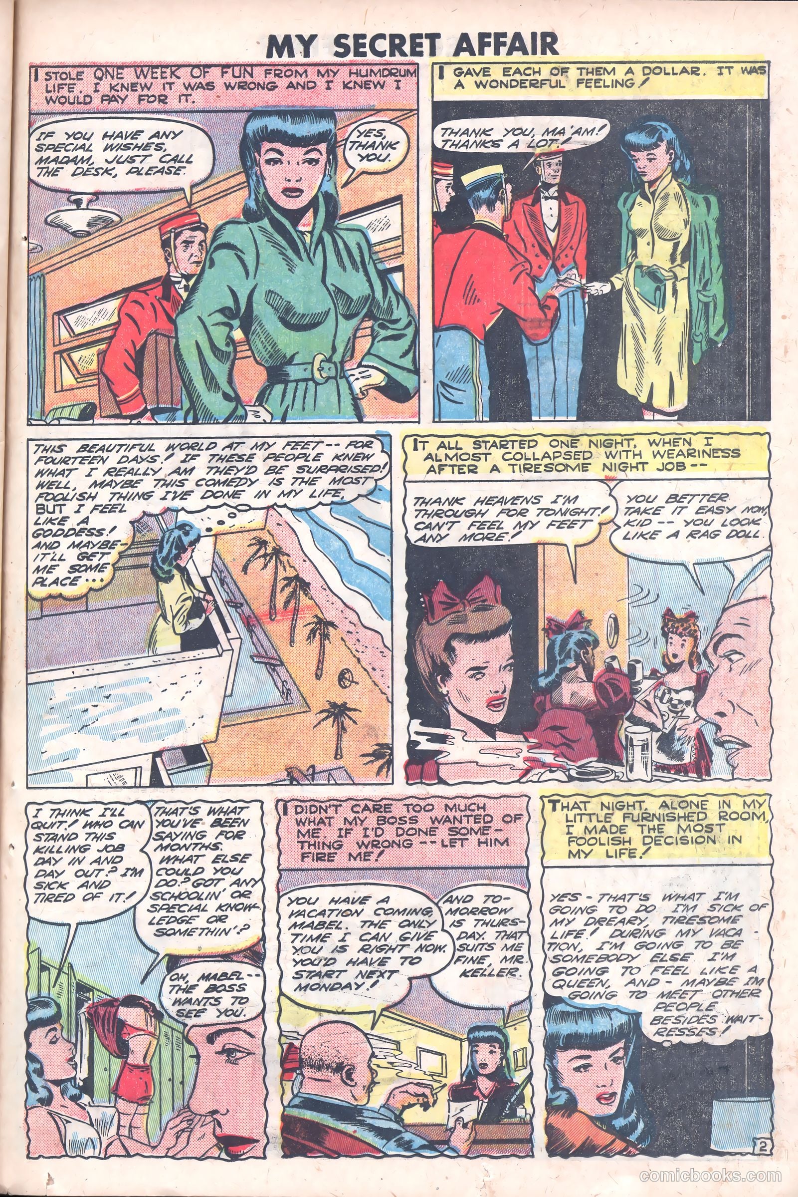 My Secret Affair #3 (1950) — page 24 of 35