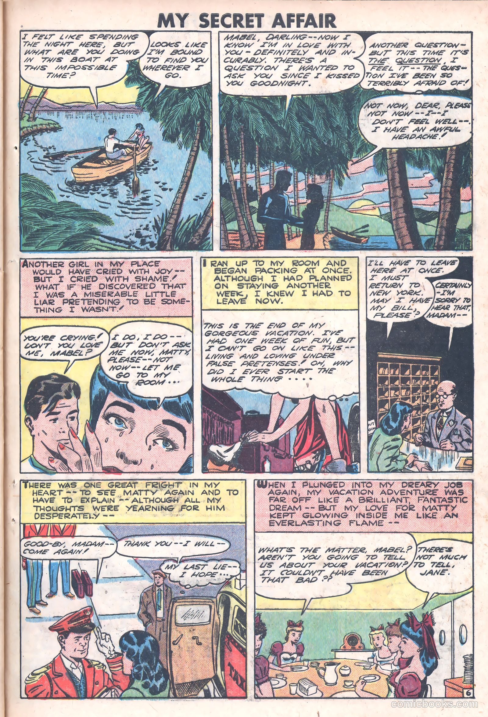 My Secret Affair #3 (1950) — page 28 of 35