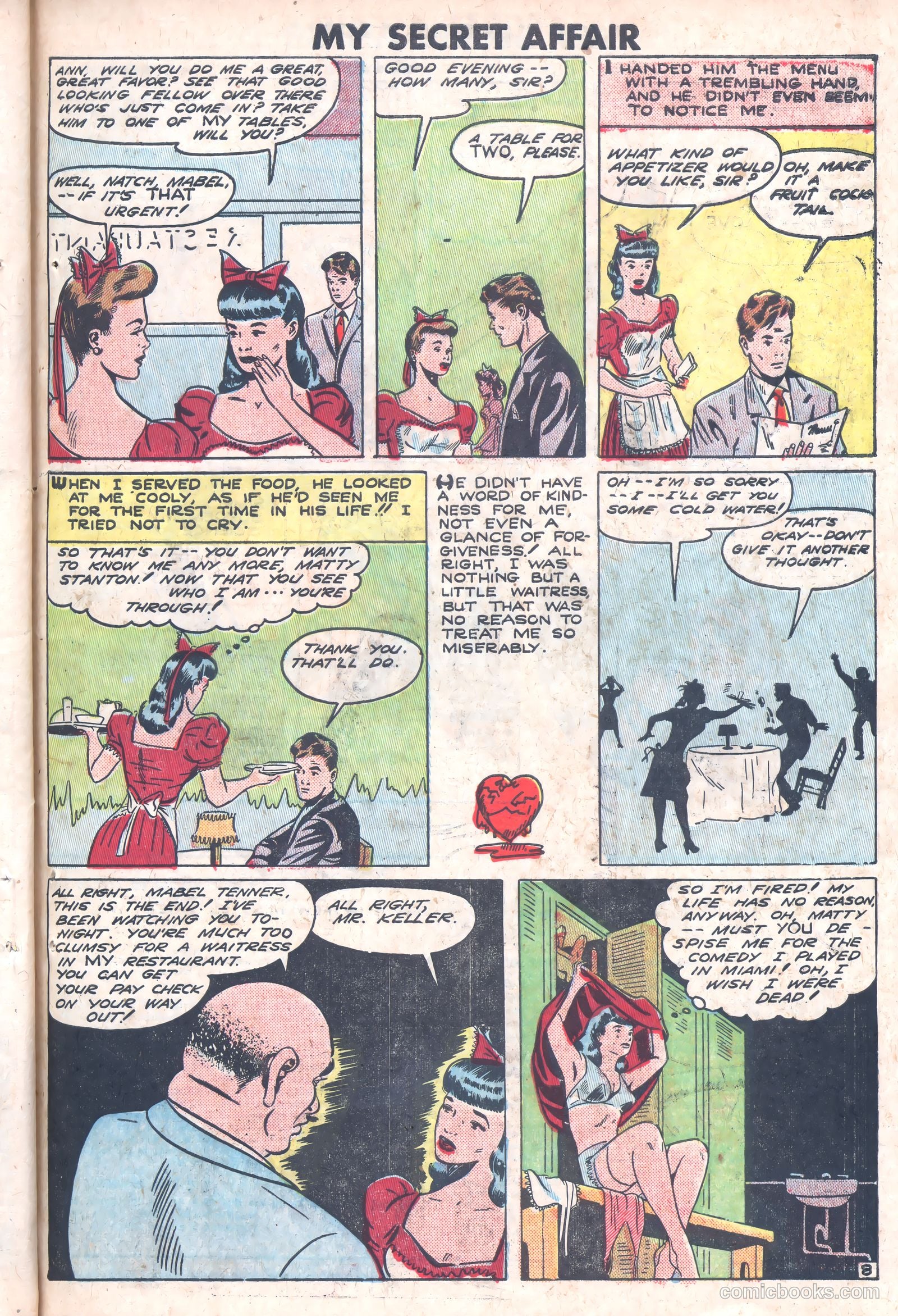 My Secret Affair #3 (1950) — page 30 of 35