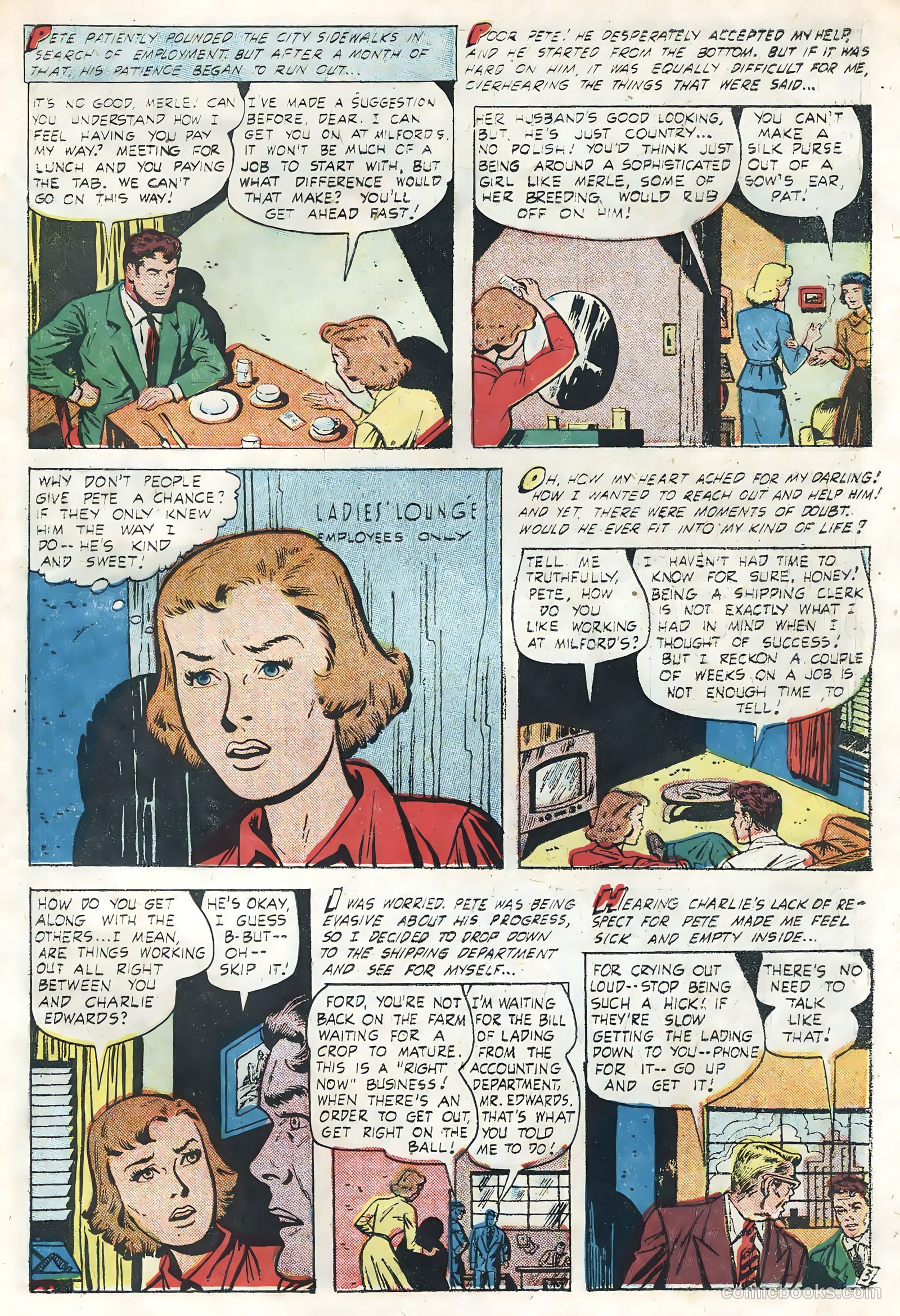My Secret Confession #1 (1955) — page 29 of 36