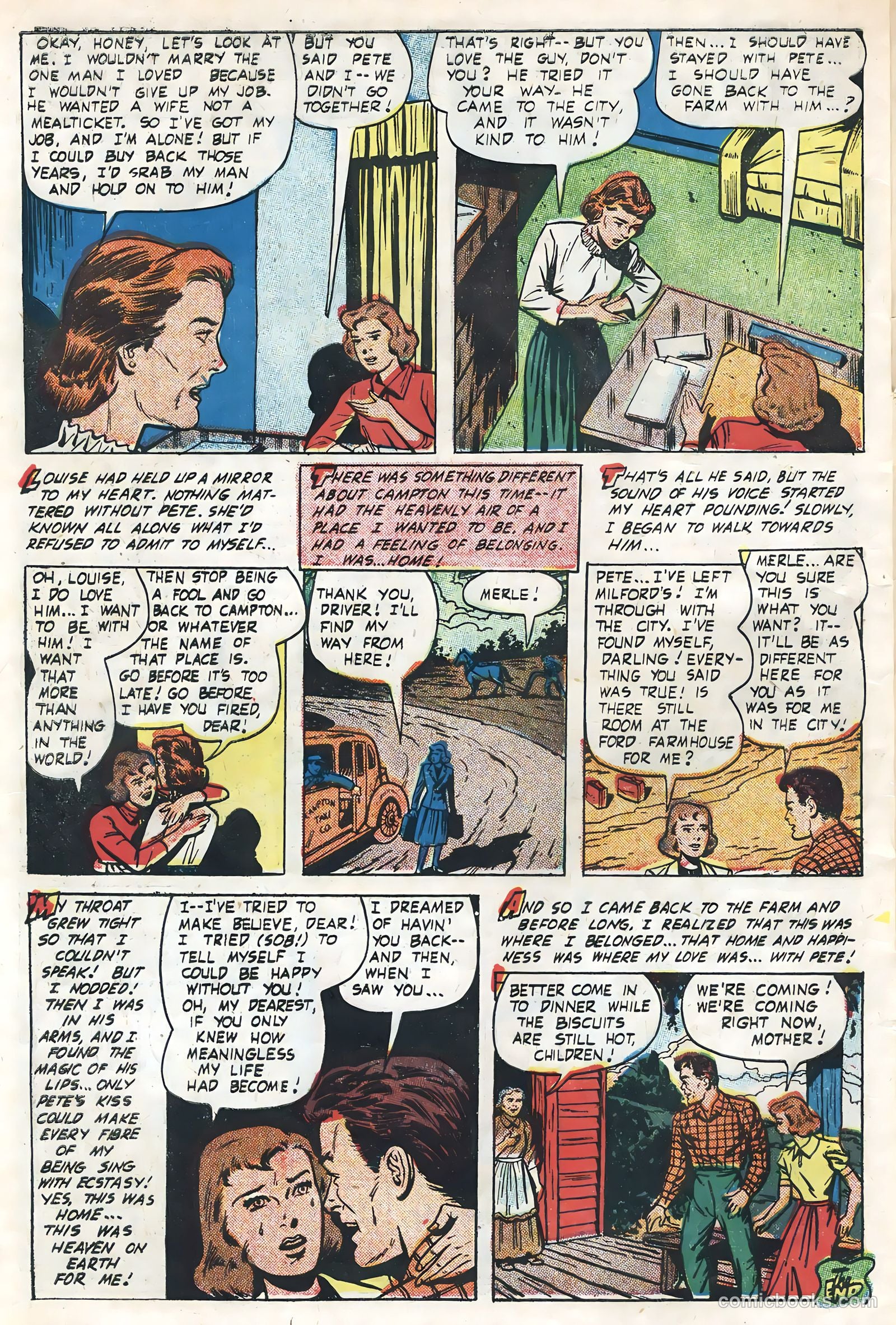 My Secret Confession #1 (1955) — page 32 of 36
