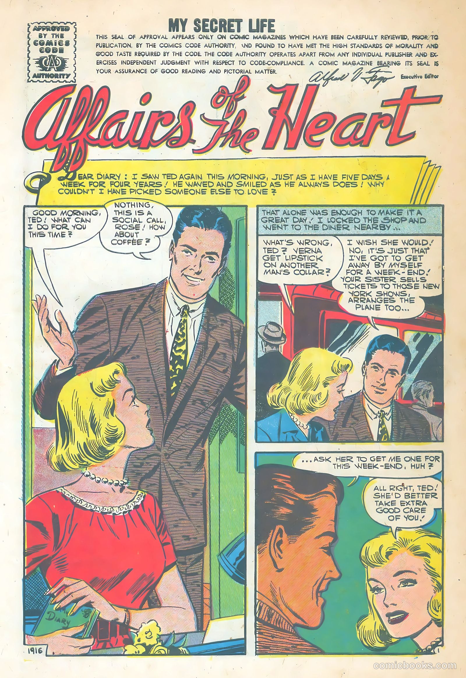 My Secret Life #19 (1957) — page 3 of 36