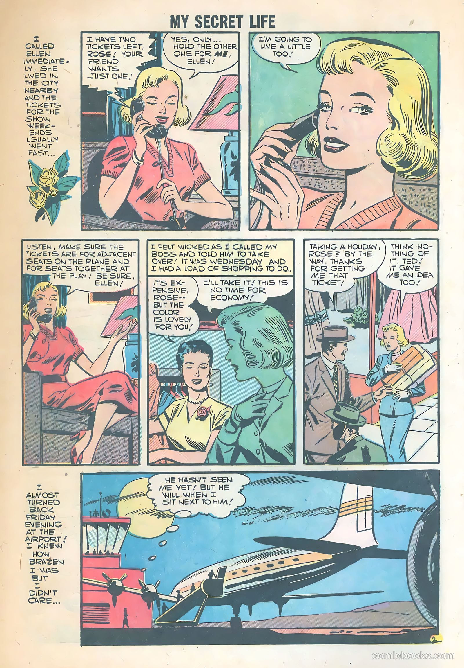 My Secret Life #19 (1957) — page 4 of 36