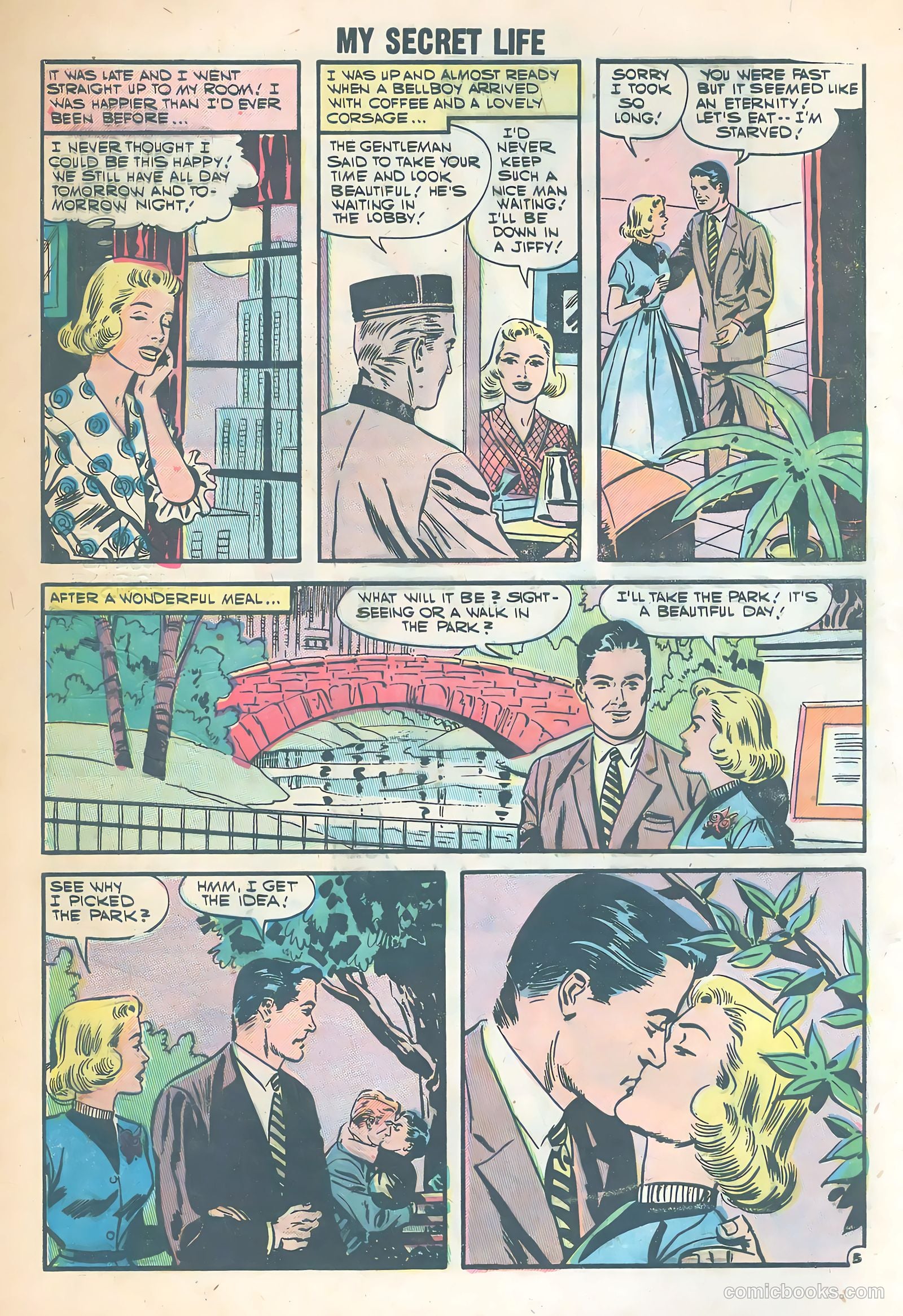 My Secret Life #19 (1957) — page 8 of 36