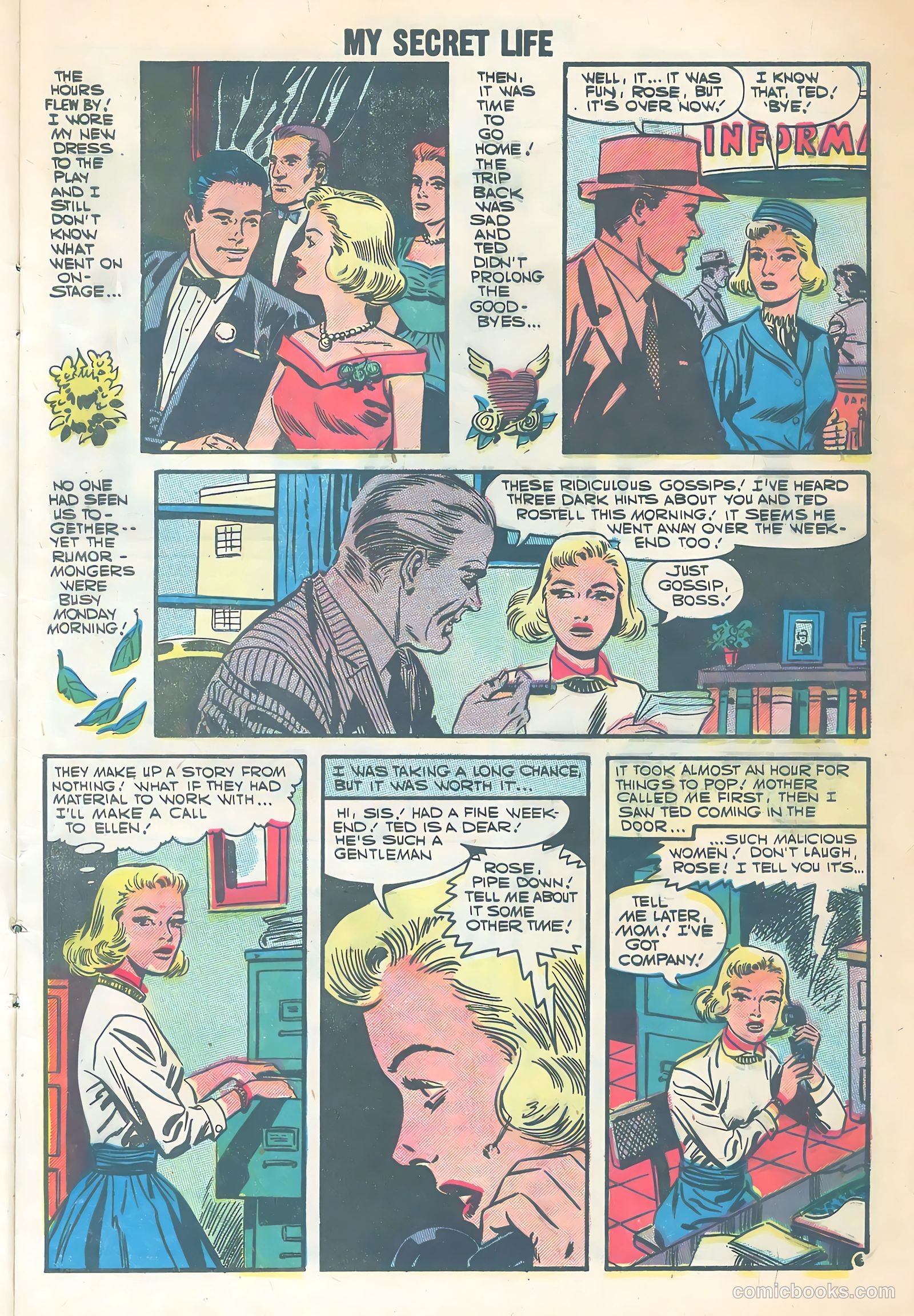 My Secret Life #19 (1957) — page 9 of 36