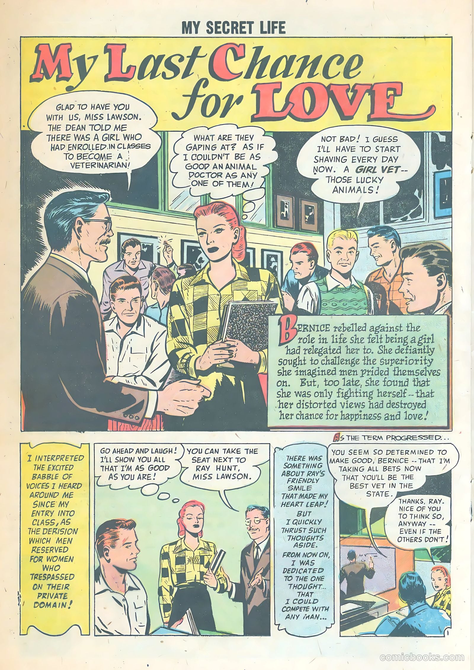 My Secret Life #19 (1957) — page 20 of 36