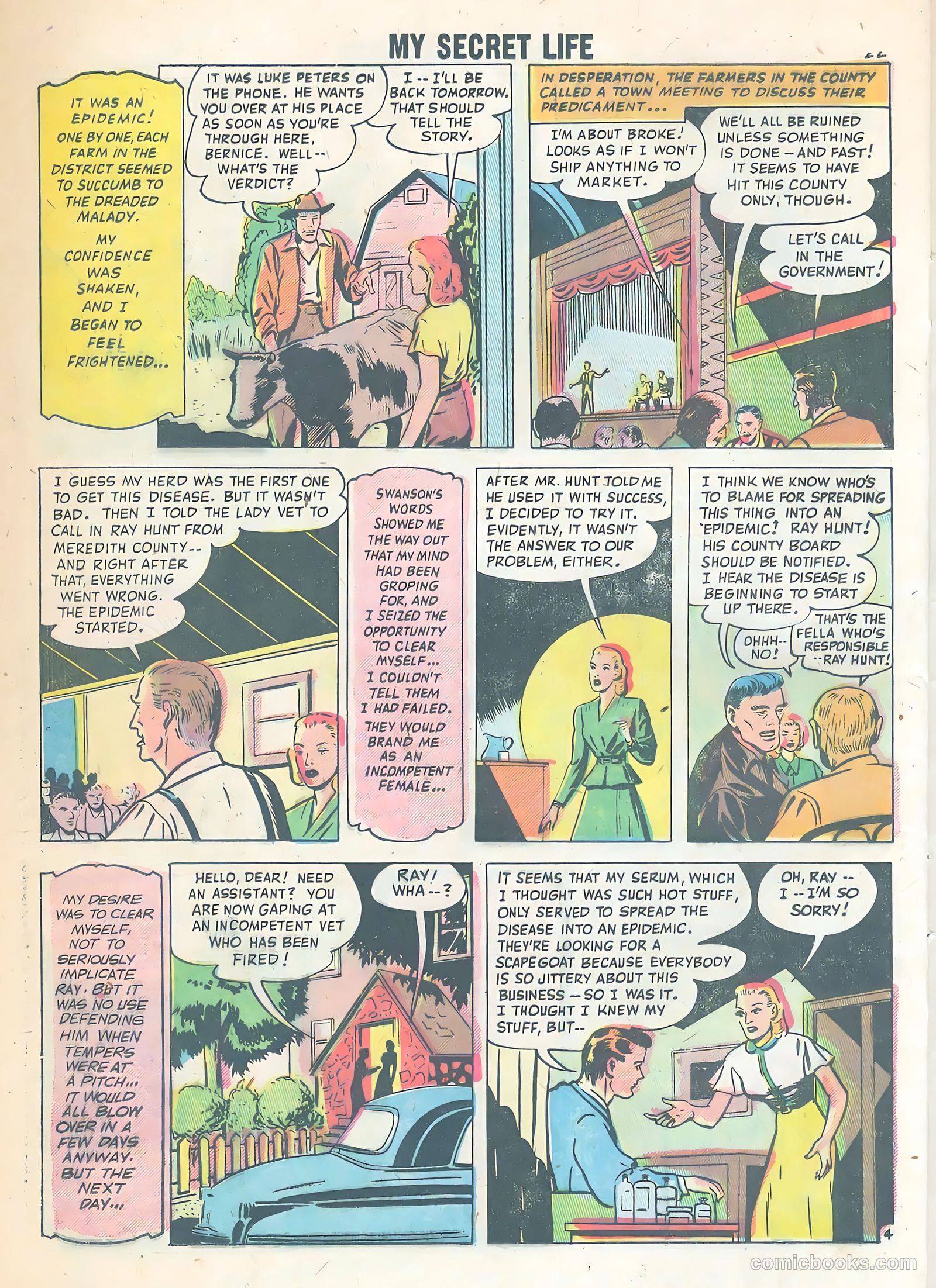 My Secret Life #19 (1957) — page 24 of 36