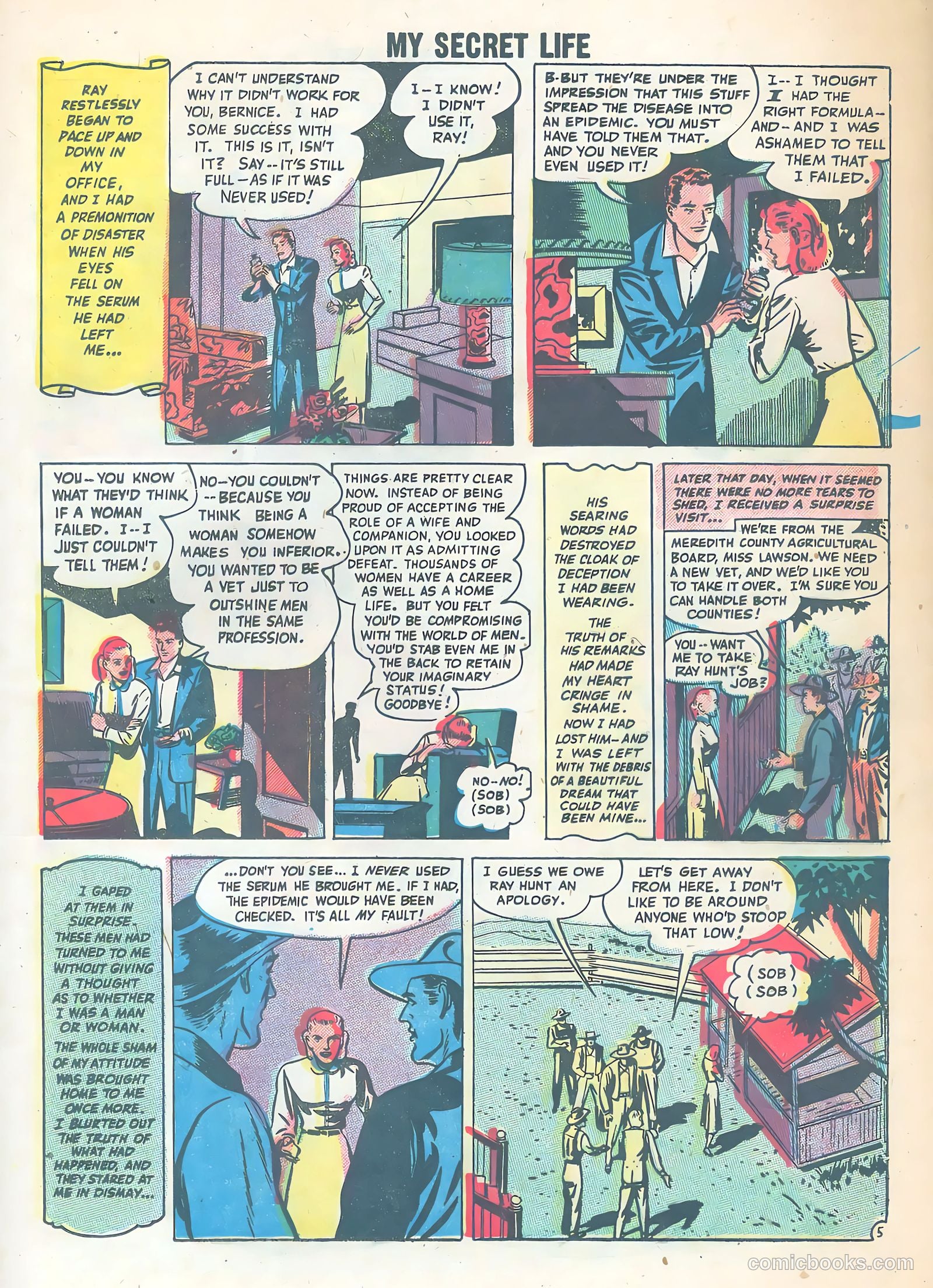 My Secret Life #19 (1957) — page 25 of 36