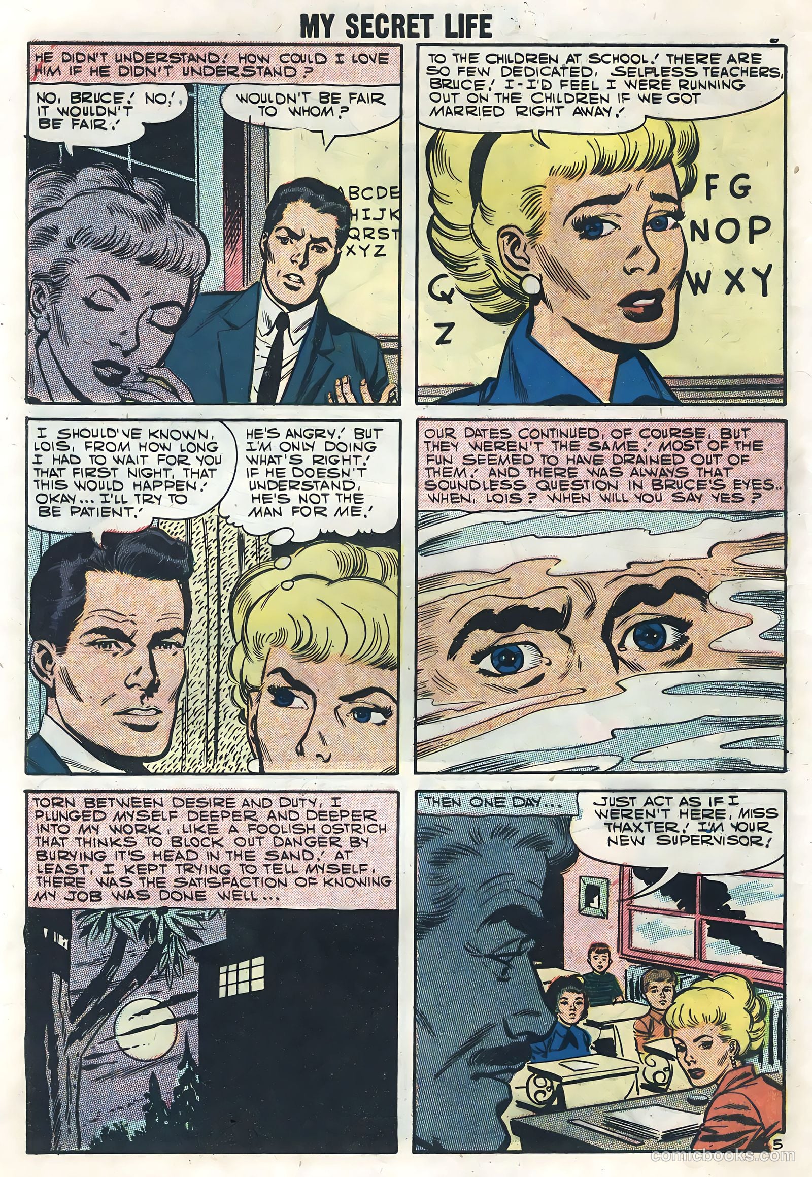 My Secret Life #20 (1957) — page 8 of 36