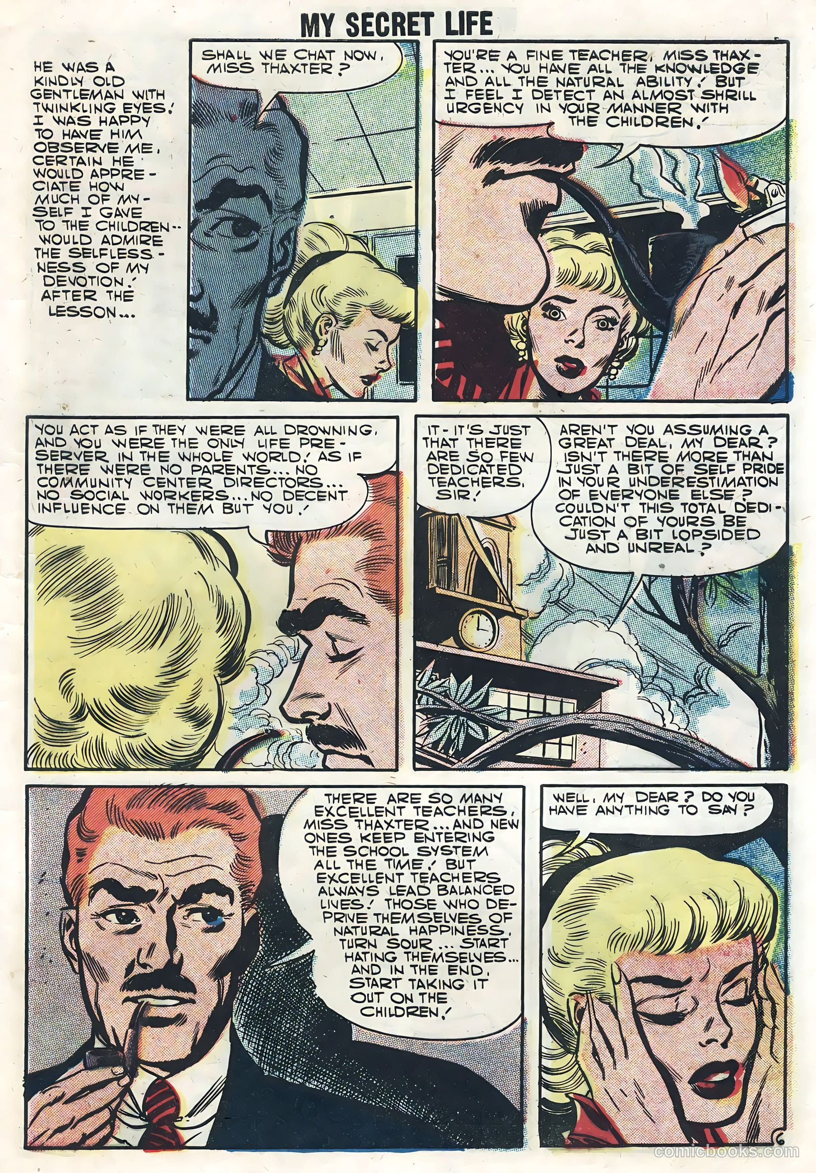 My Secret Life #20 (1957) — page 9 of 36