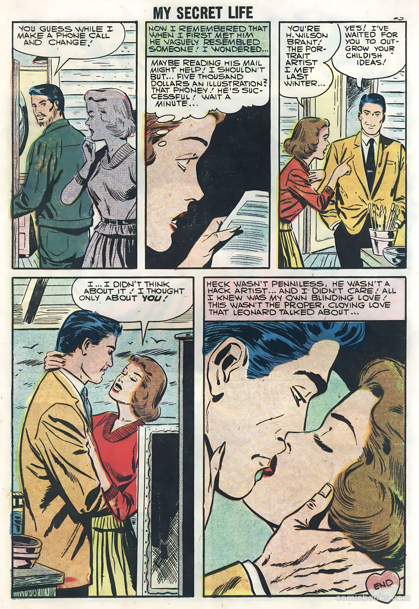 My Secret Life #20 (1957) — page 25 of 36