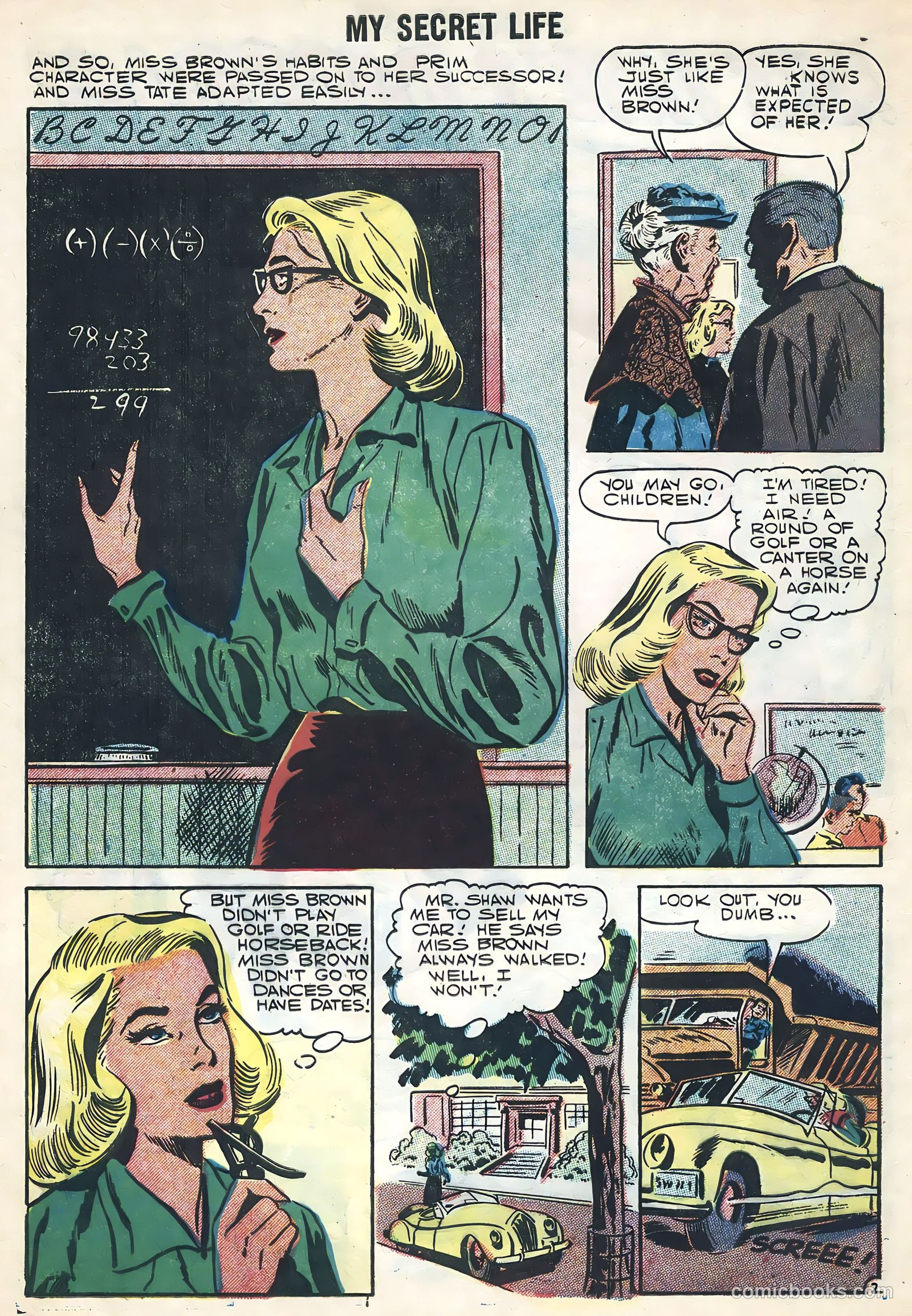 My Secret Life #21 (1957) — page 4 of 36