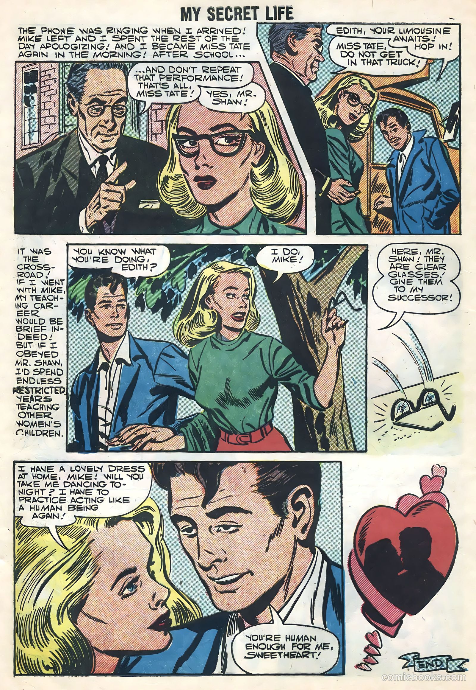 My Secret Life #21 (1957) — page 8 of 36