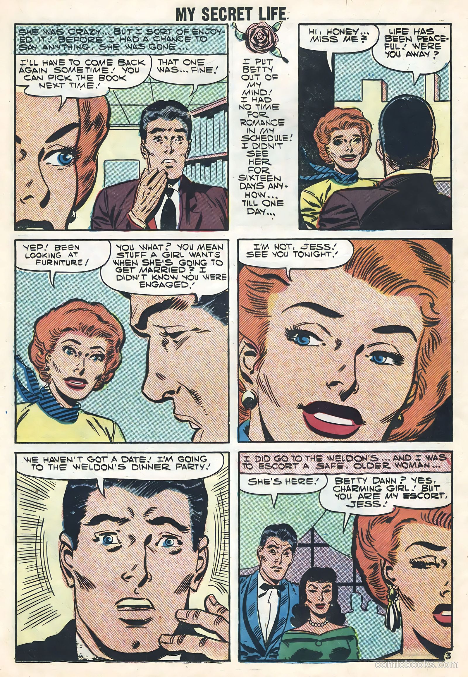 My Secret Life #21 (1957) — page 17 of 36