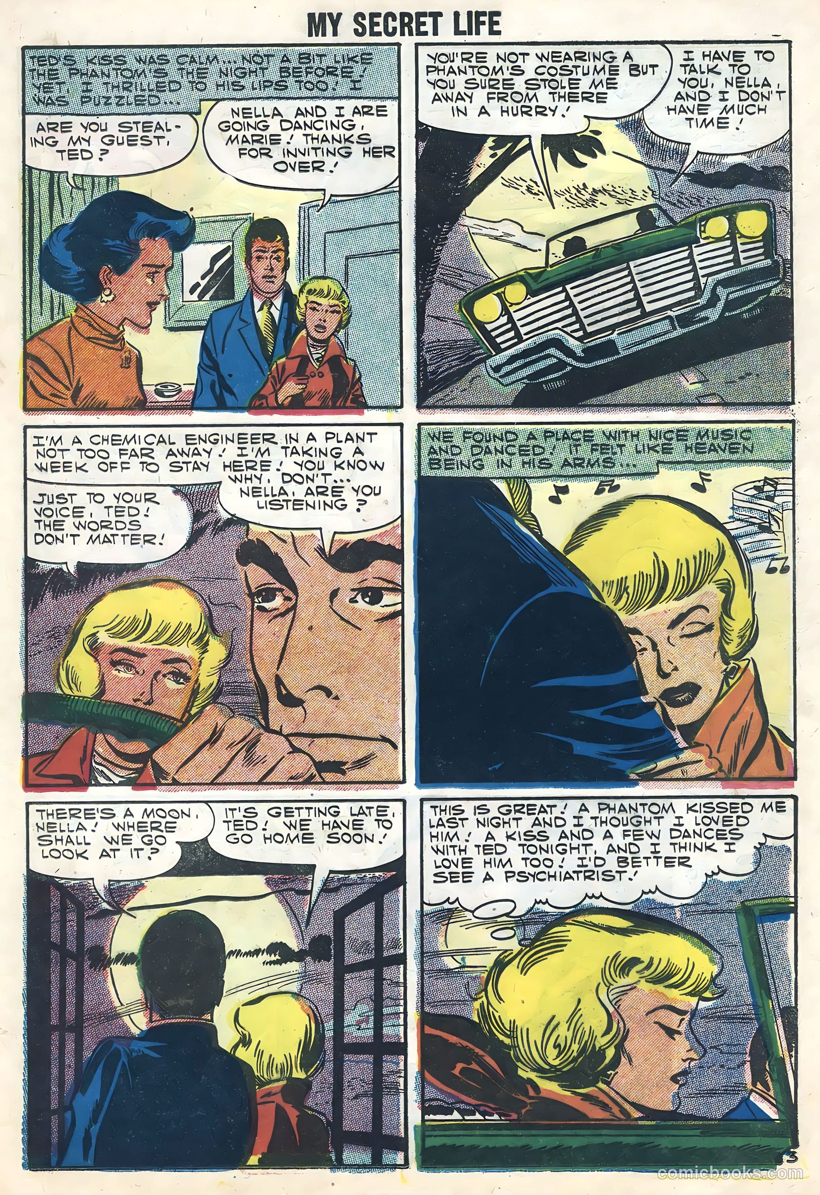 My Secret Life #21 (1957) — page 25 of 36